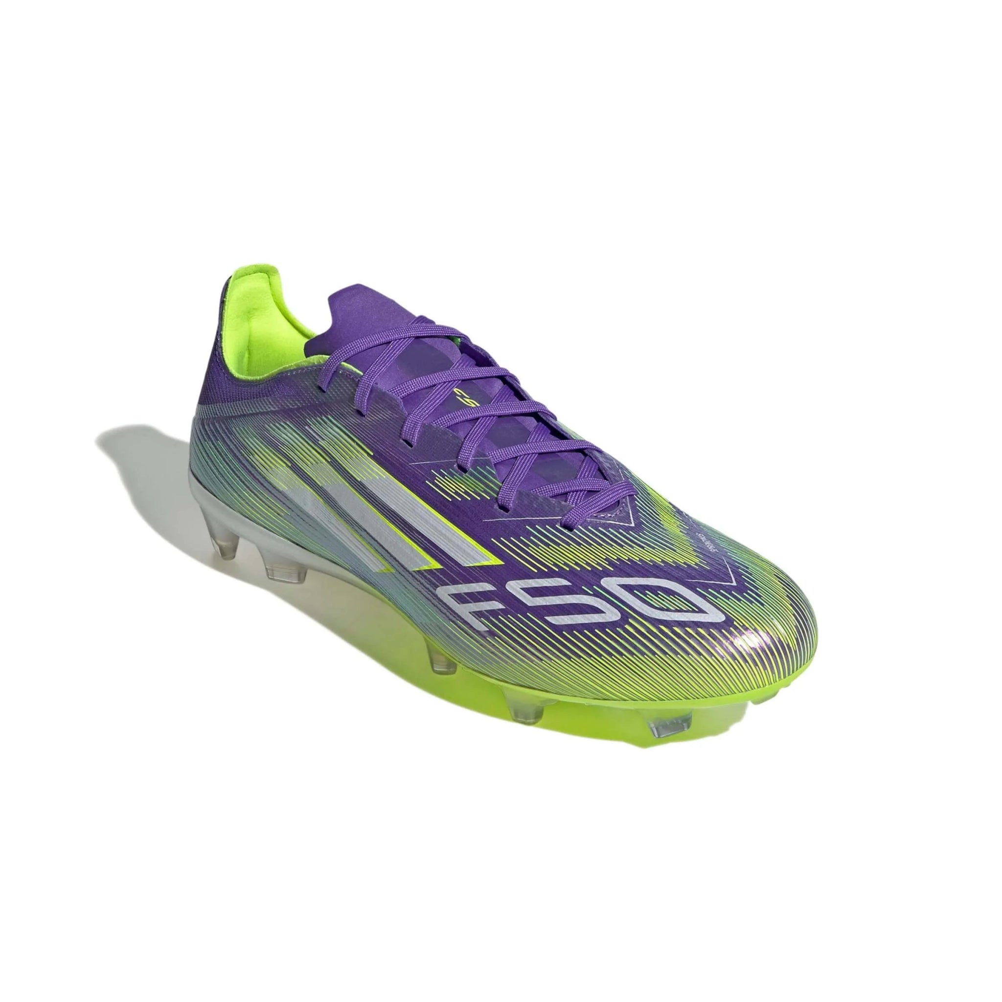 adidas F50 Pro Firm Ground Soccer Cleats - Radiant Blaze Pack (FA25) (Lateral - Front)