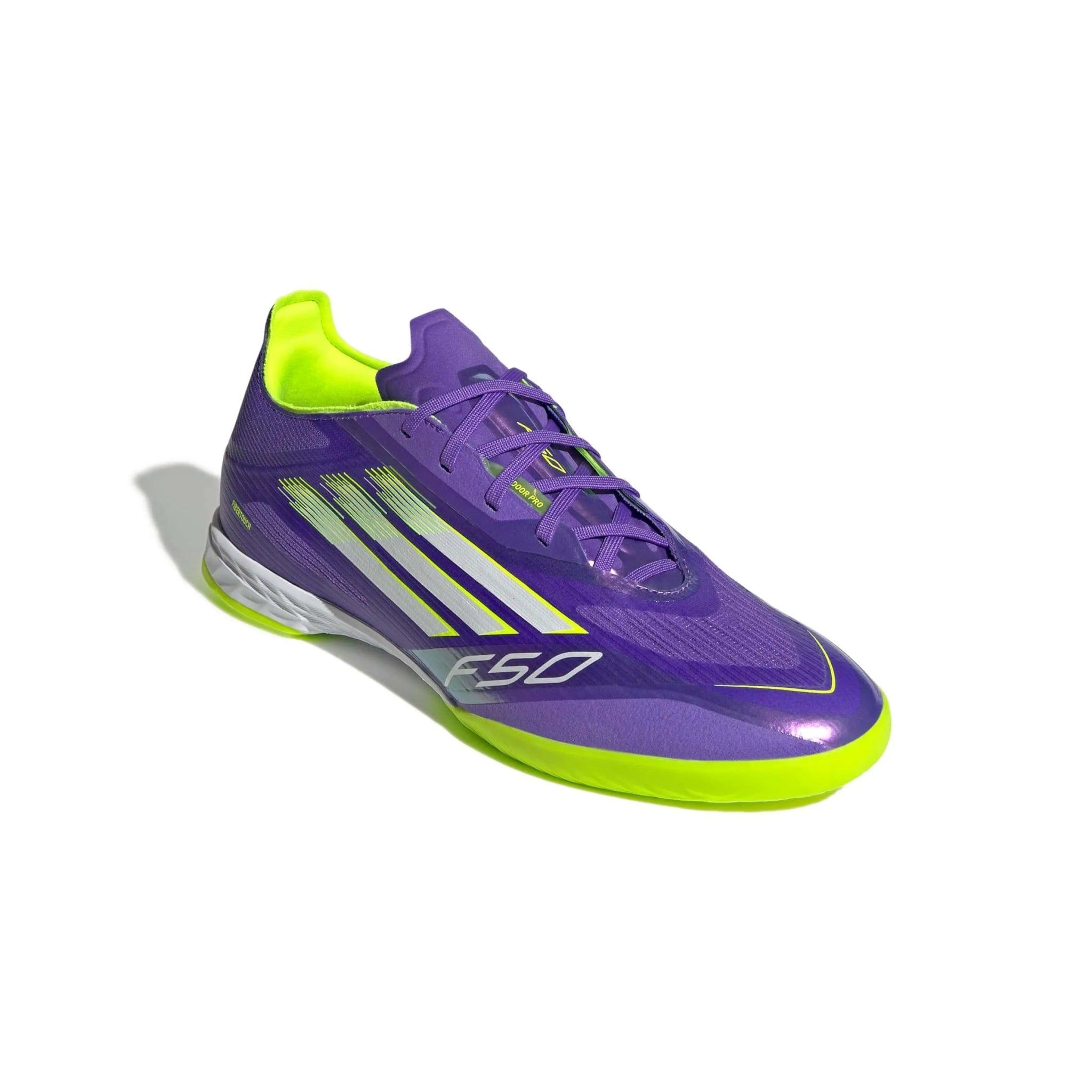 adidas F50 Pro Indoor Soccer Shoes - Radiant Blaze Pack (FA25) (Lateral - Front)