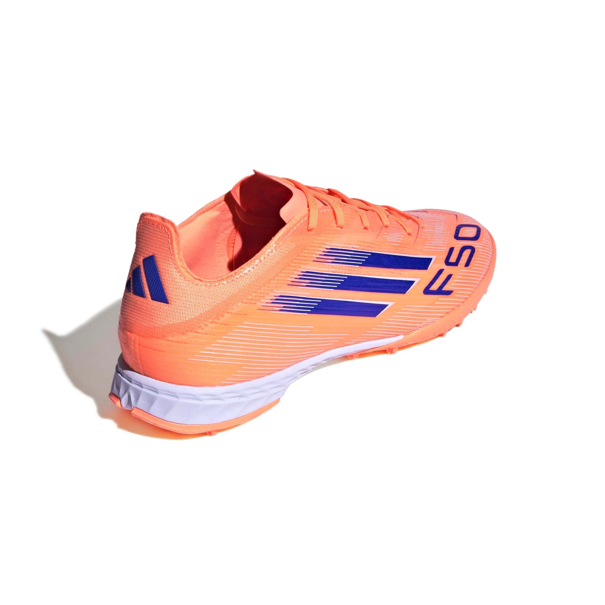 adidas F50 Pro Turf Soccer Shoes - Coral Blaze Pack (FA25) (Lateral - Back)