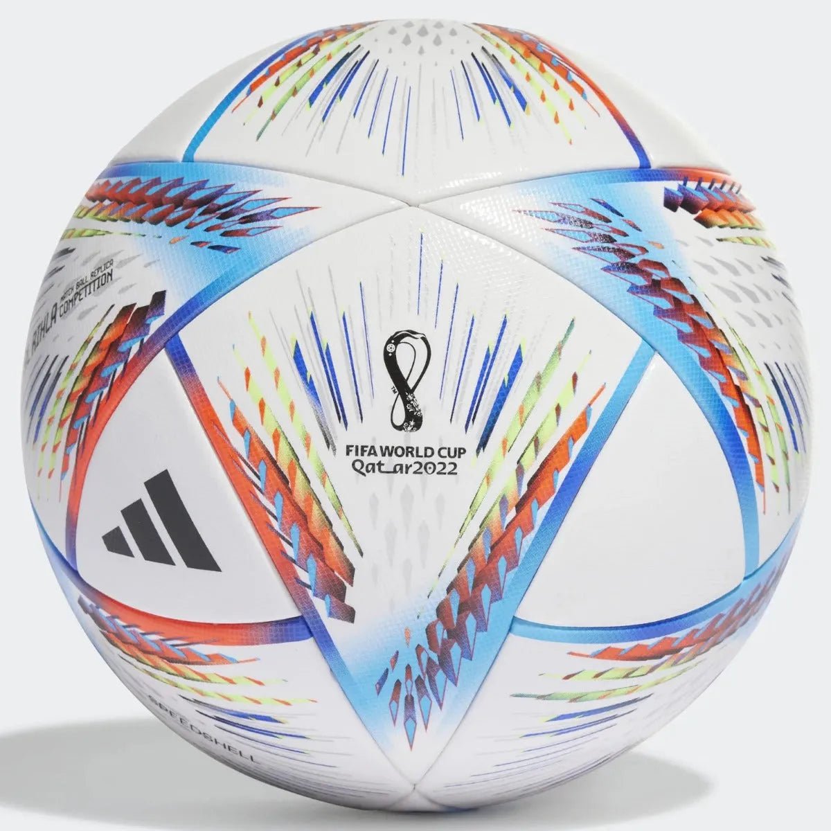 adidas FIFA World Cup 2022 Al Rihla Competition Soccer Ball - White-Pantone
