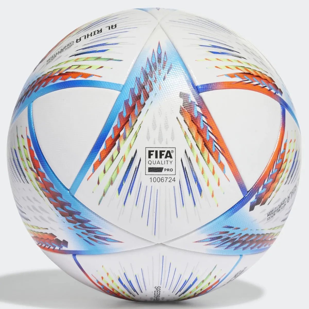 adidas FIFA World Cup 2022 Al Rihla Competition Soccer Ball - White-Pantone