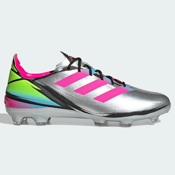 Adidas GameMode FG - Silver-Cyan-Show Pink Soccer Cleats – ProSoccer