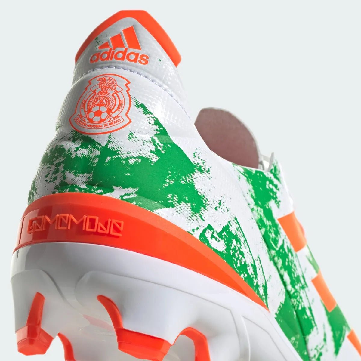 Adidas GameMode FG - White-Green-Solar Red