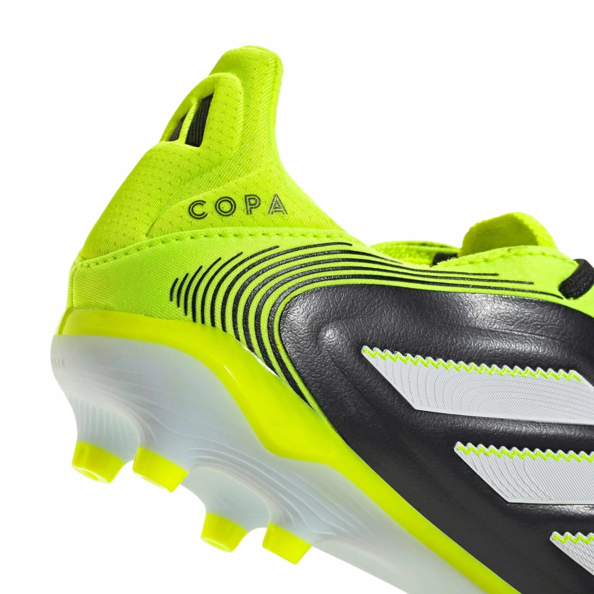 adidas JR Copa Pure III Elite Firm/Multi Ground Soccer Cleats - Radiant Blaze Pack (FA25) (Detail 2)