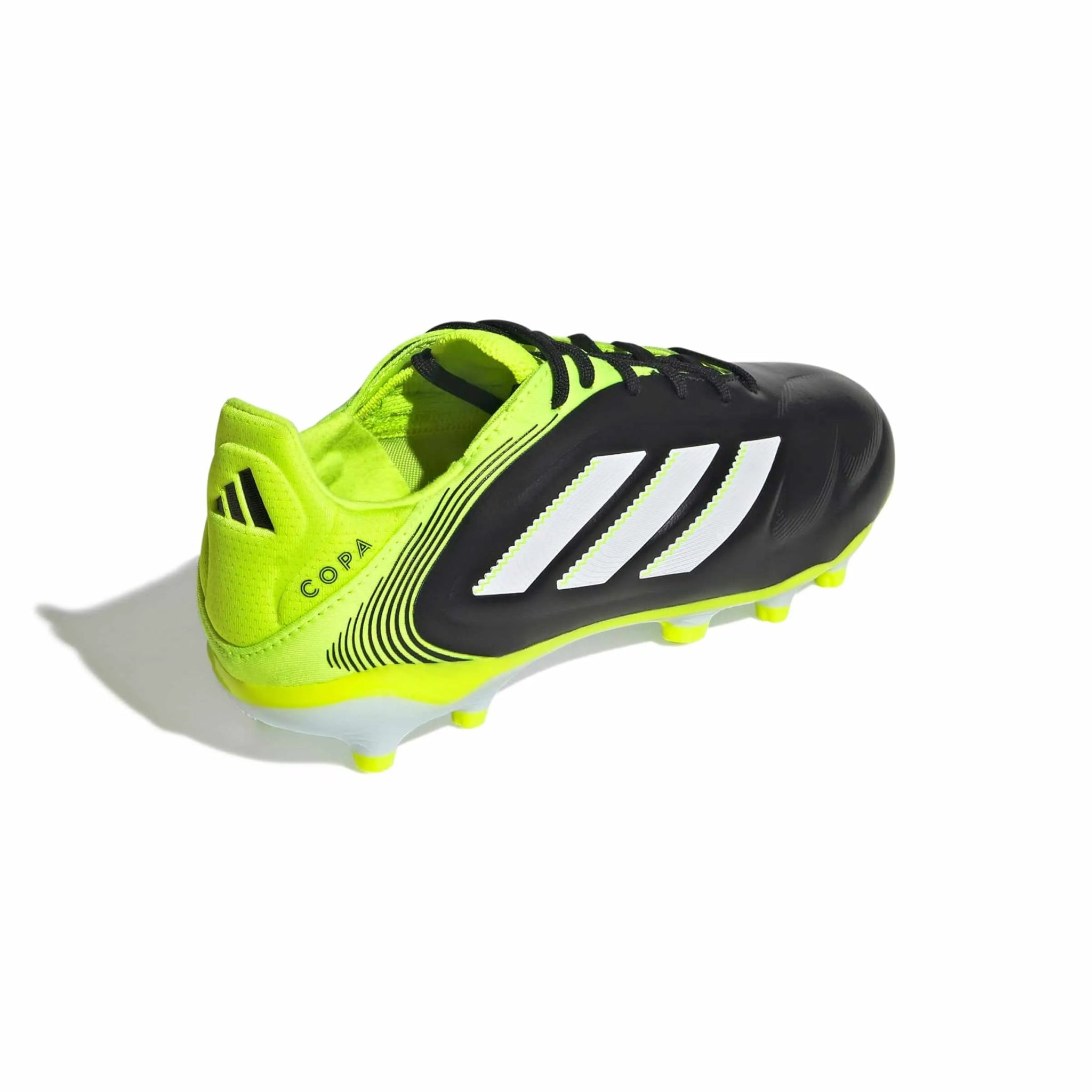 adidas JR Copa Pure III Elite Firm/Multi Ground Soccer Cleats - Radiant Blaze Pack (FA25) (Lateral - Back)