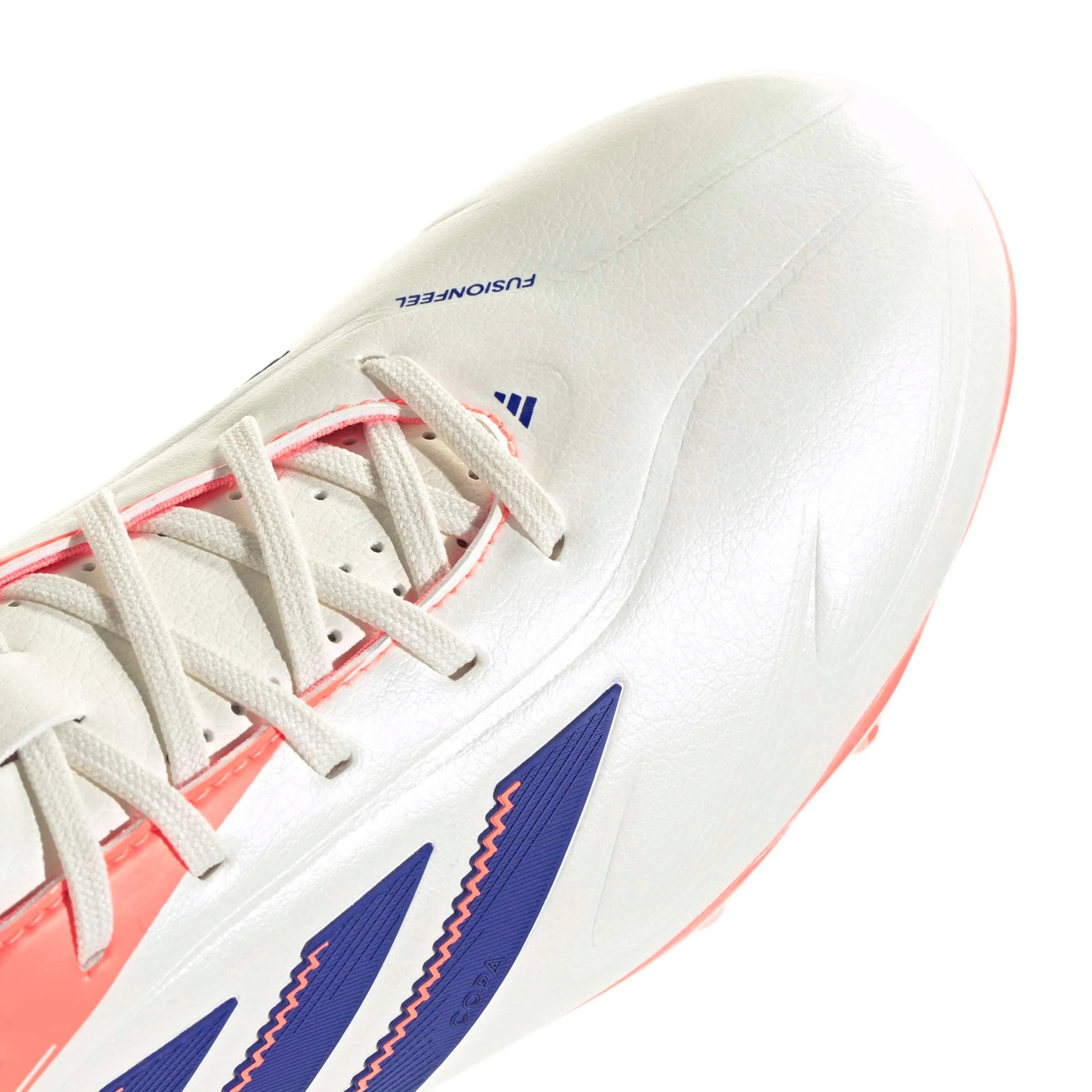 adidas JR Copa Pure III League Firm/Multi Ground Soccer Cleats - Coral Blaze Pack (FA25) (Detail 1)