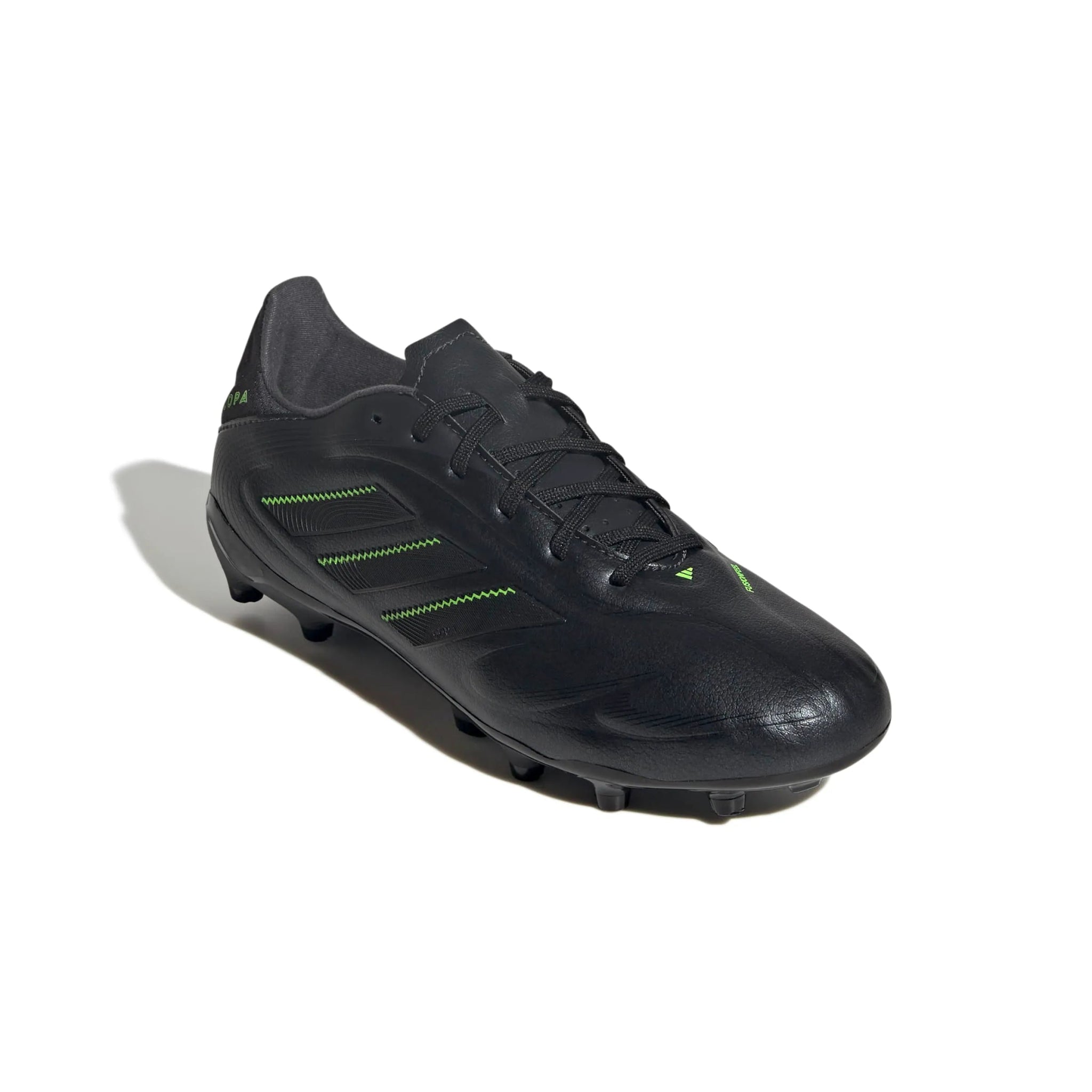 adidas JR Copa Pure III League Firm-Multi Ground Soccer Cleats - Electric Stealth Pack (FA25) (Lateral - Front)
