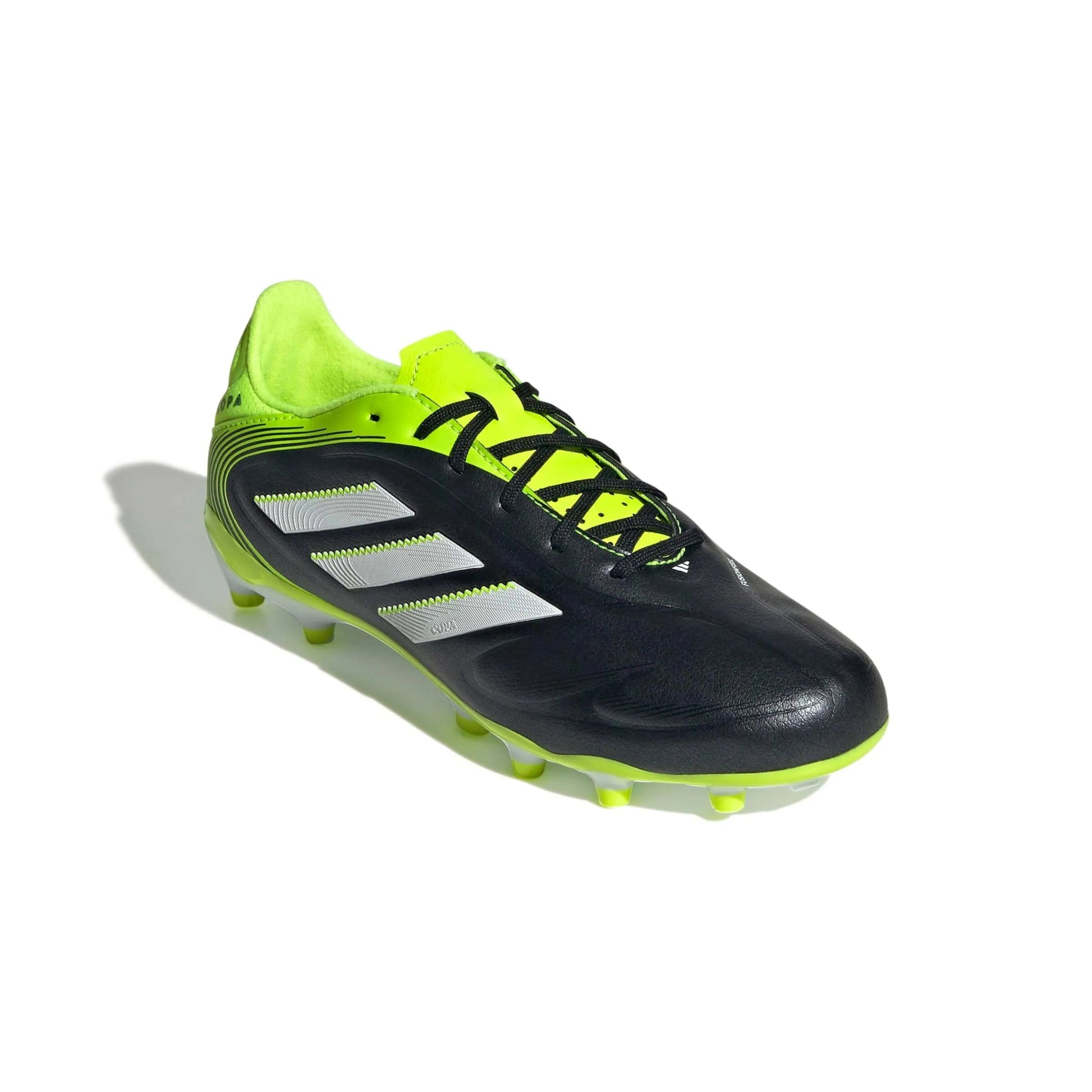 adidas JR Copa Pure III League Firm-Multi Ground Soccer Cleats - Radiant Blaze Pack (FA25) (Lateral - Front)