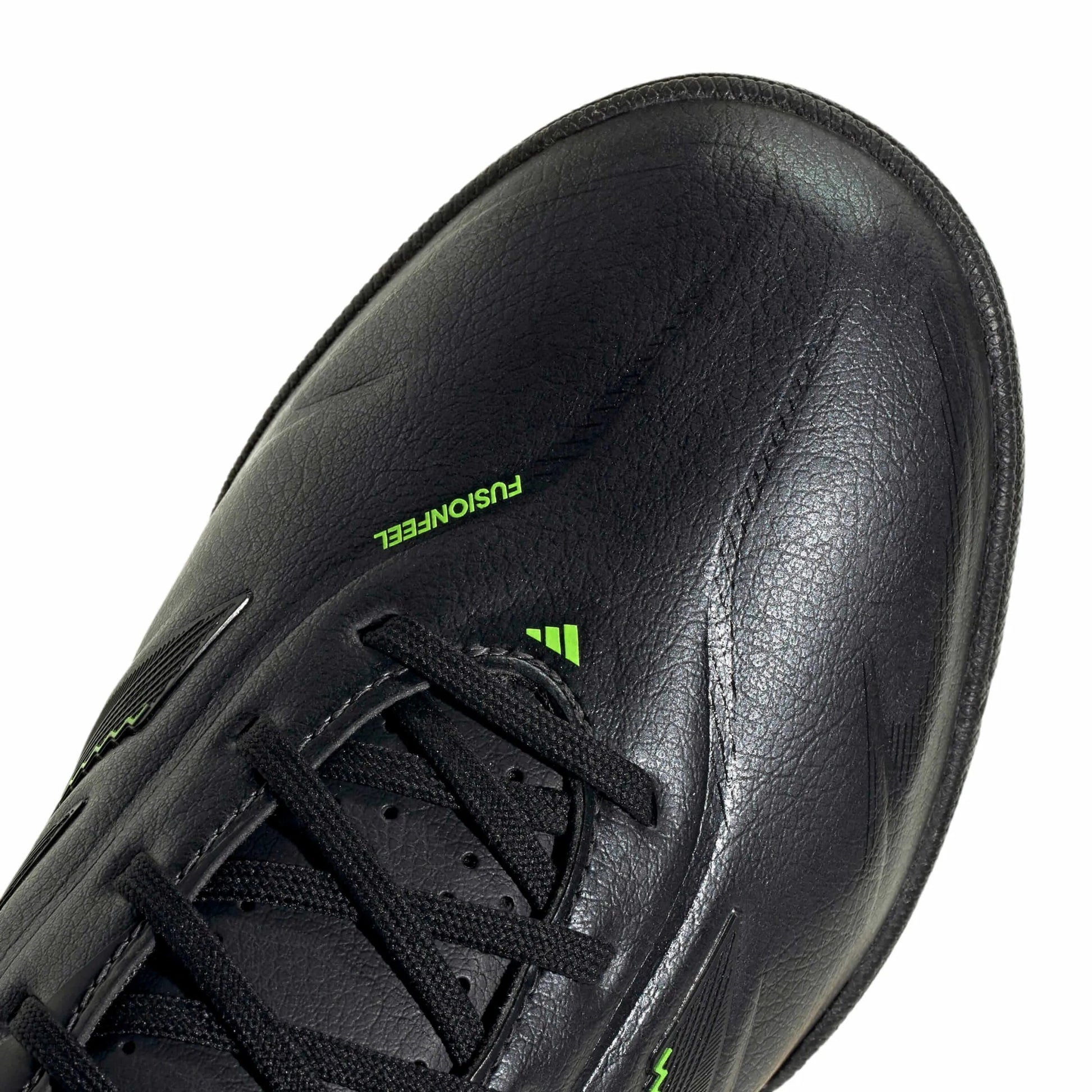 adidas JR Copa Pure III League Turf Soccer Shoes - Electric Stealth Pack (FA25) (Detail 1)