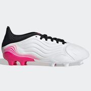 Adidas Junior Copa Sense .1 FG - White-Black-Pink