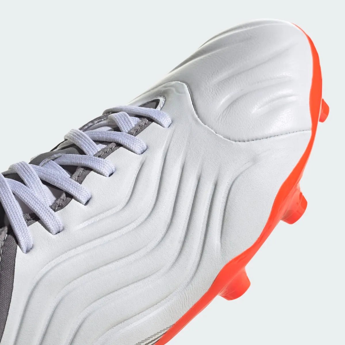 Adidas JR Copa Sense .1 FG - White-Grey-Solar Red (Detail 1)