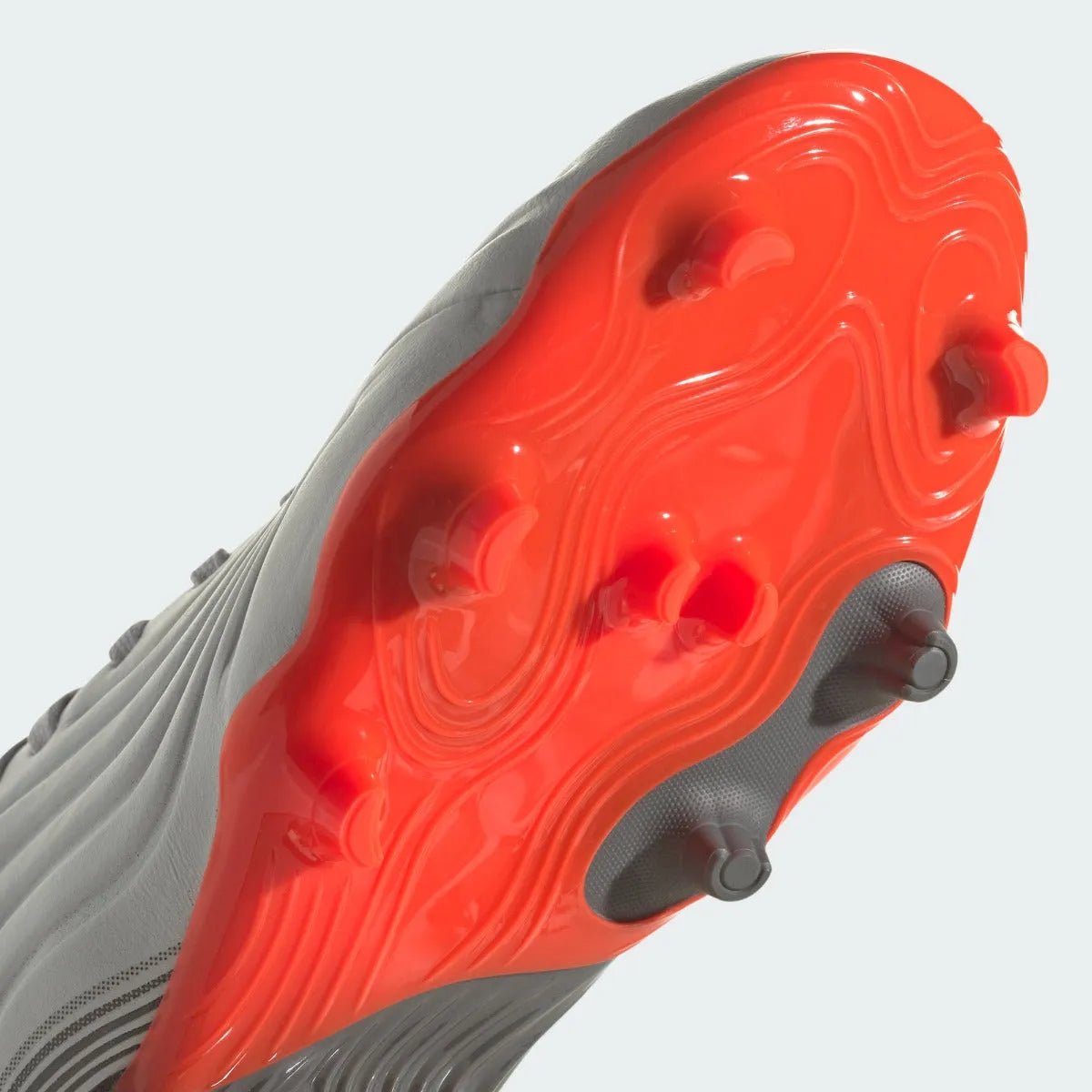 Adidas JR Copa Sense .1 FG - White-Grey-Solar Red (Detail 2)