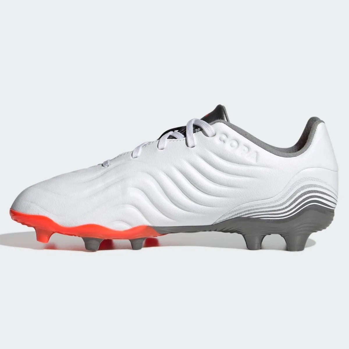 Adidas Junior Copa Sense .3 FG - White-Grey-Solar Red