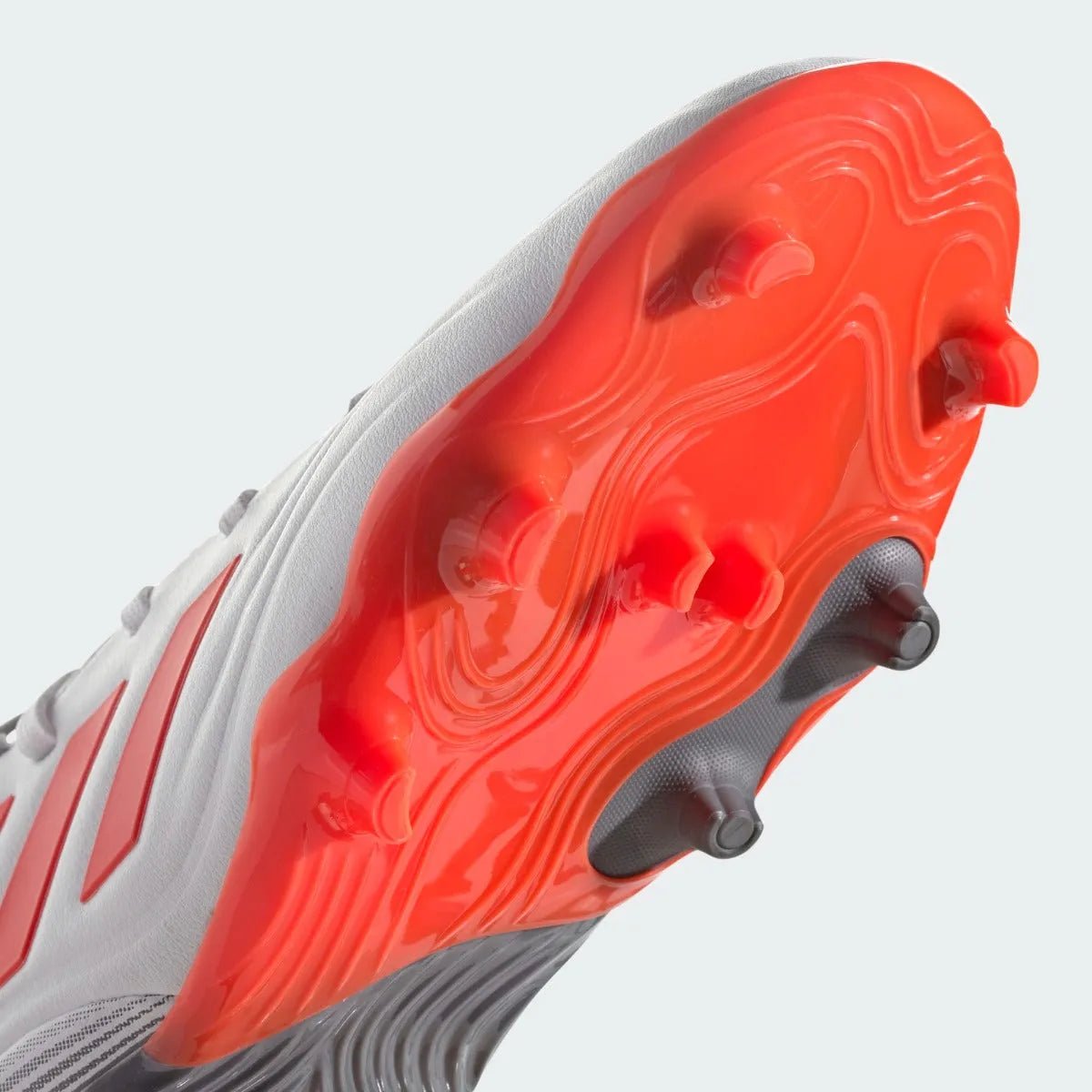 Adidas Junior Copa Sense .3 FG - White-Grey-Solar Red