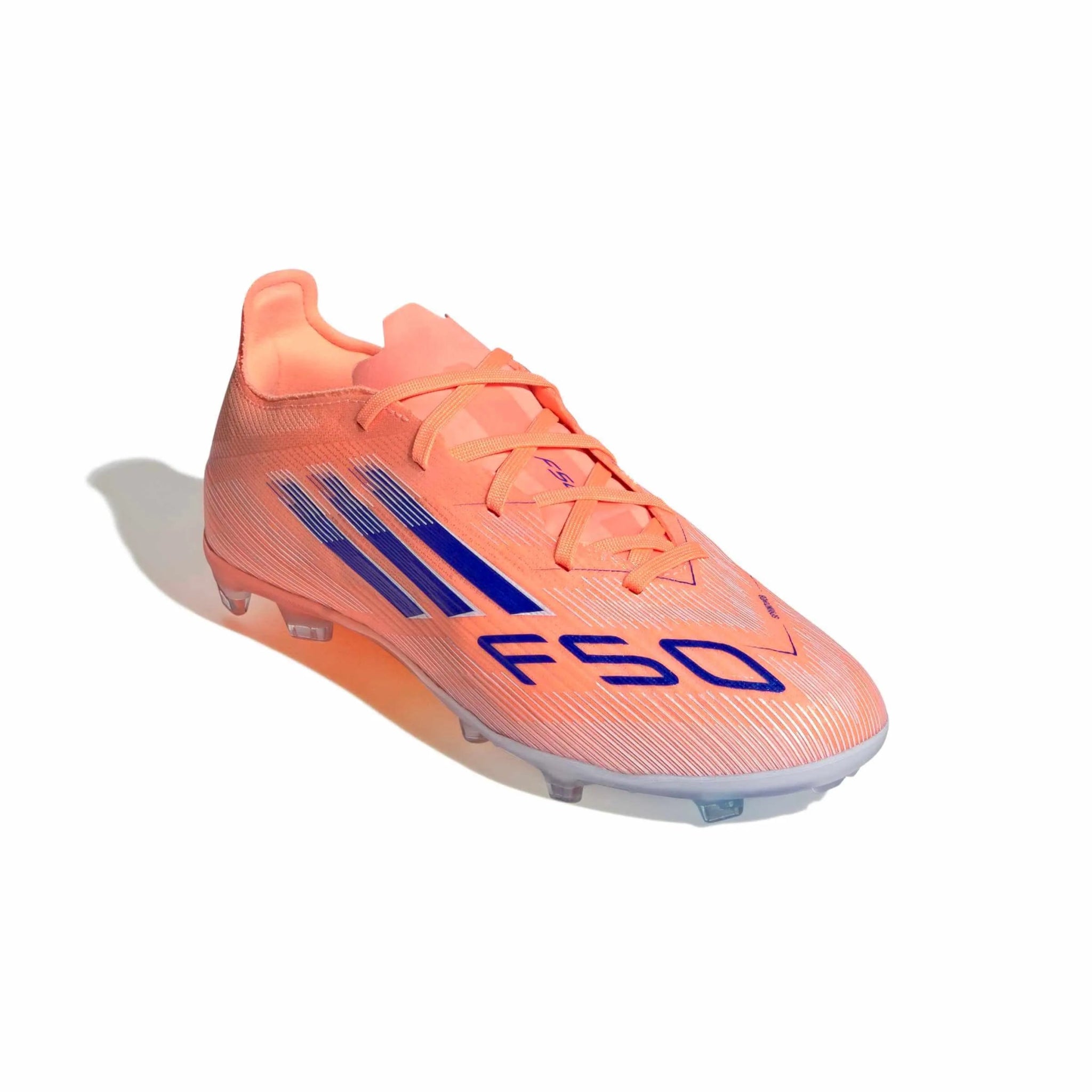 adidas Junior F50 Elite Firm Ground Soccer Cleats - Coral Blaze Pack (FA25)