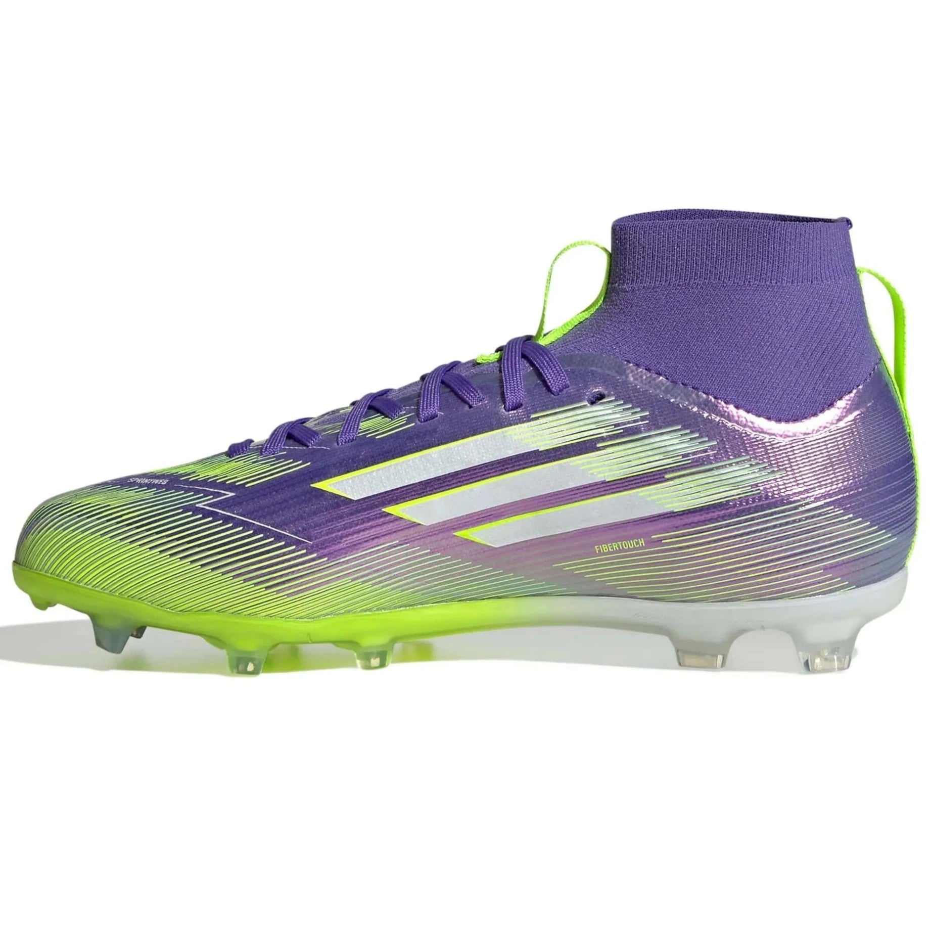 adidas JR F50 Elite Mid Firm Ground Soccer Cleats - Radiant Blaze Pack (FA25) (Side 2)