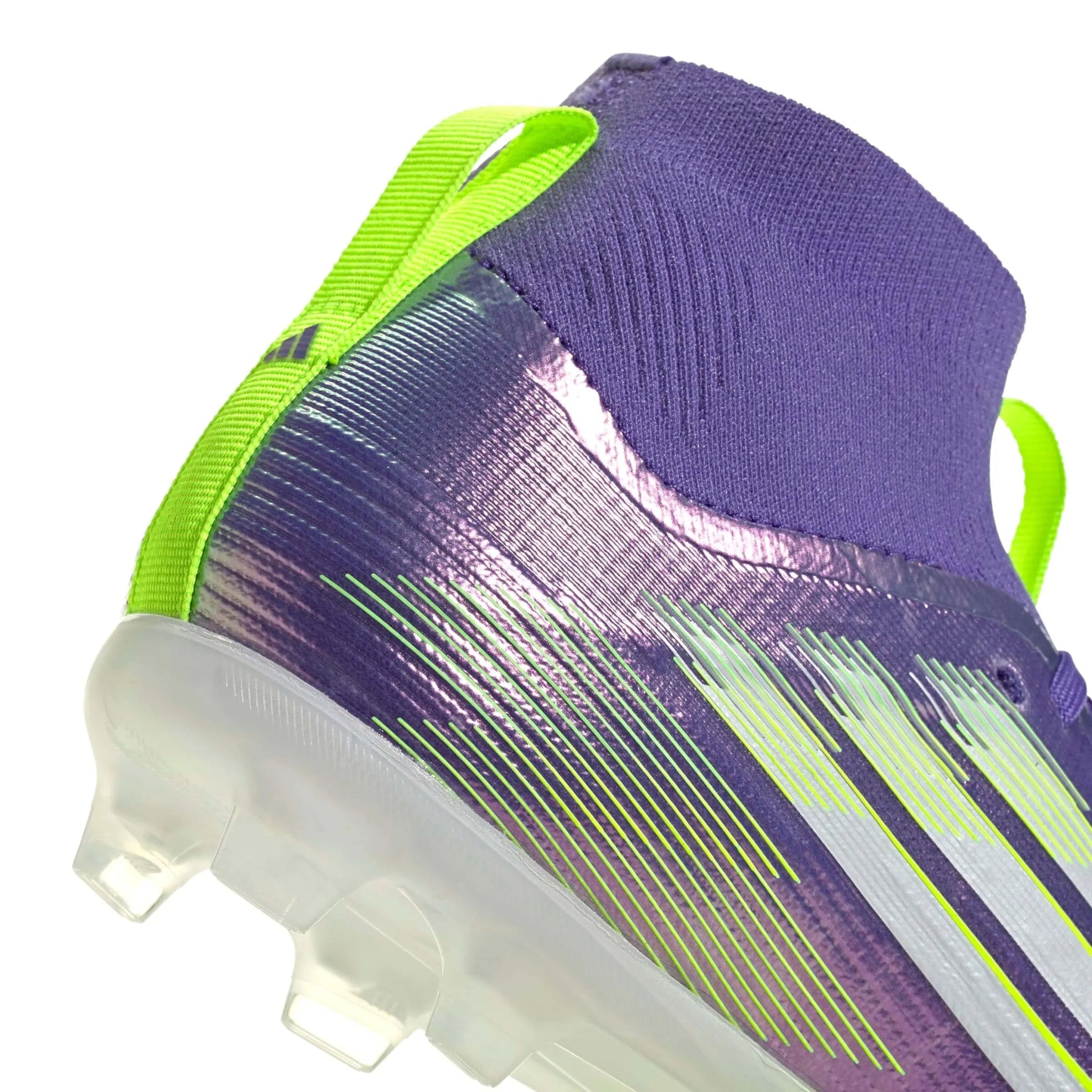 adidas JR F50 Elite Mid Firm Ground Soccer Cleats - Radiant Blaze Pack (FA25) (Detail 2)