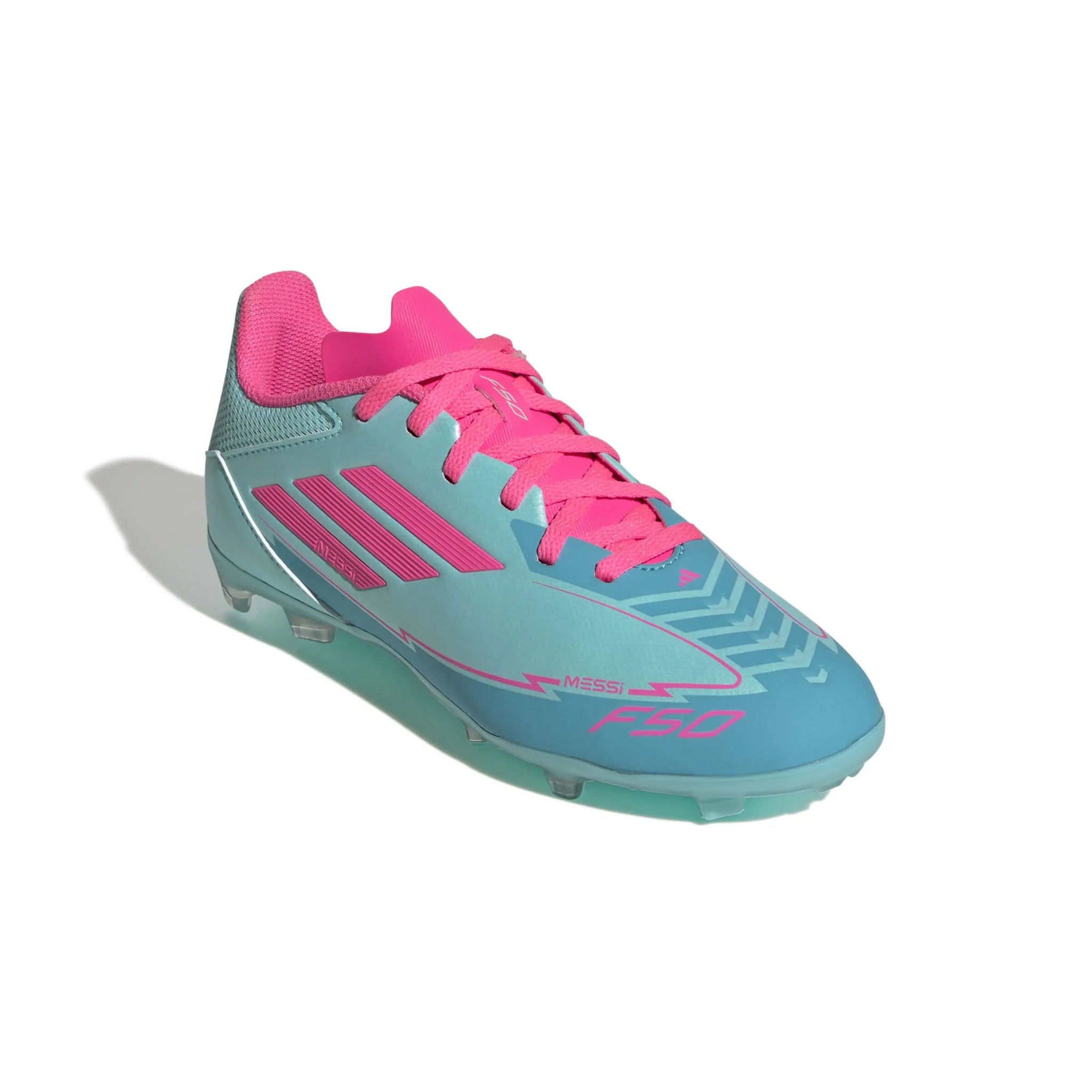 adidas Junior F50 League Firm/Multi Ground Messi - MP2 Pack (SU25)