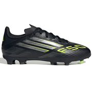 adidas JR F50 League Firm-Multi Ground Soccer Cleats - Electric Stealth Pack (FA25) (Side 1)