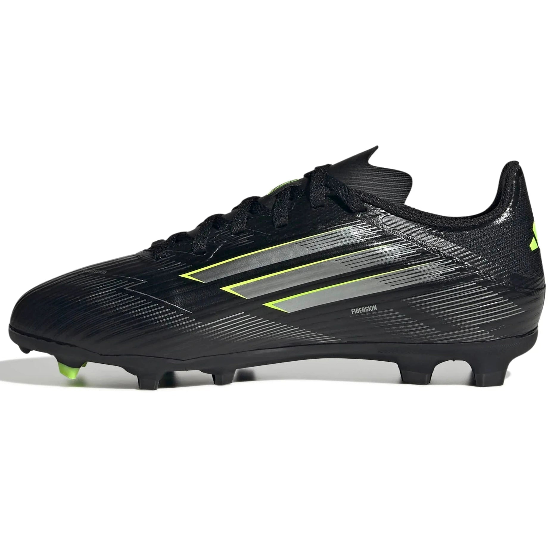 adidas JR F50 League Firm-Multi Ground Soccer Cleats - Electric Stealth Pack (FA25) (Side 2)