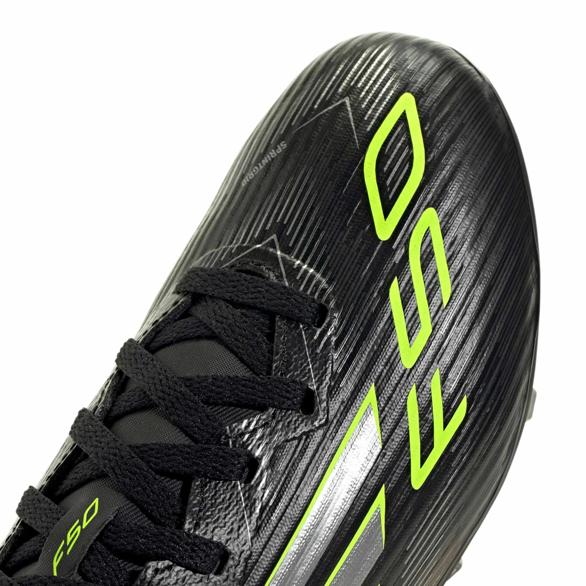 adidas JR F50 League Firm-Multi Ground Soccer Cleats - Electric Stealth Pack (FA25) (Detail 1)