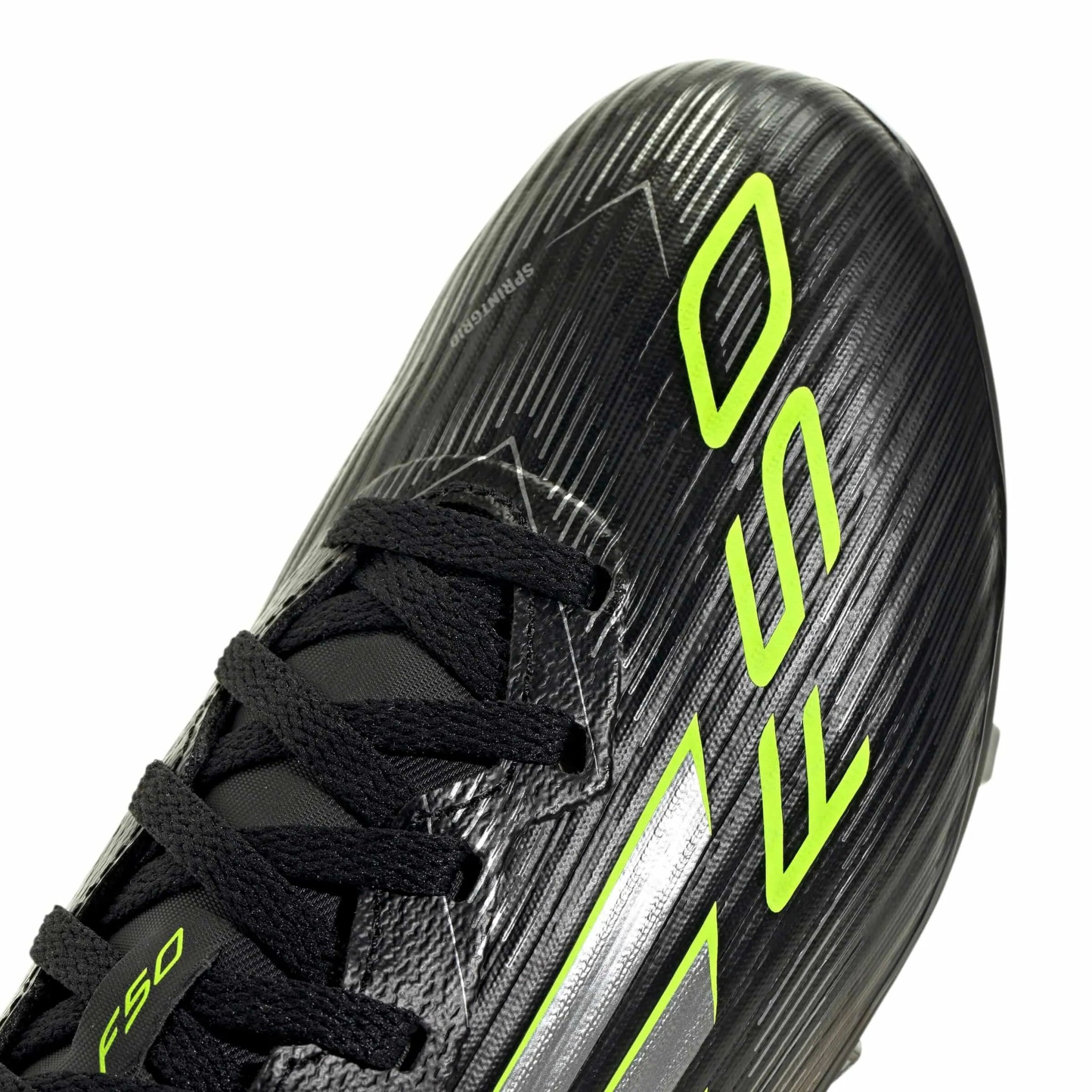adidas JR F50 League Firm-Multi Ground Soccer Cleats - Electric Stealth Pack (FA25) (Detail 1)