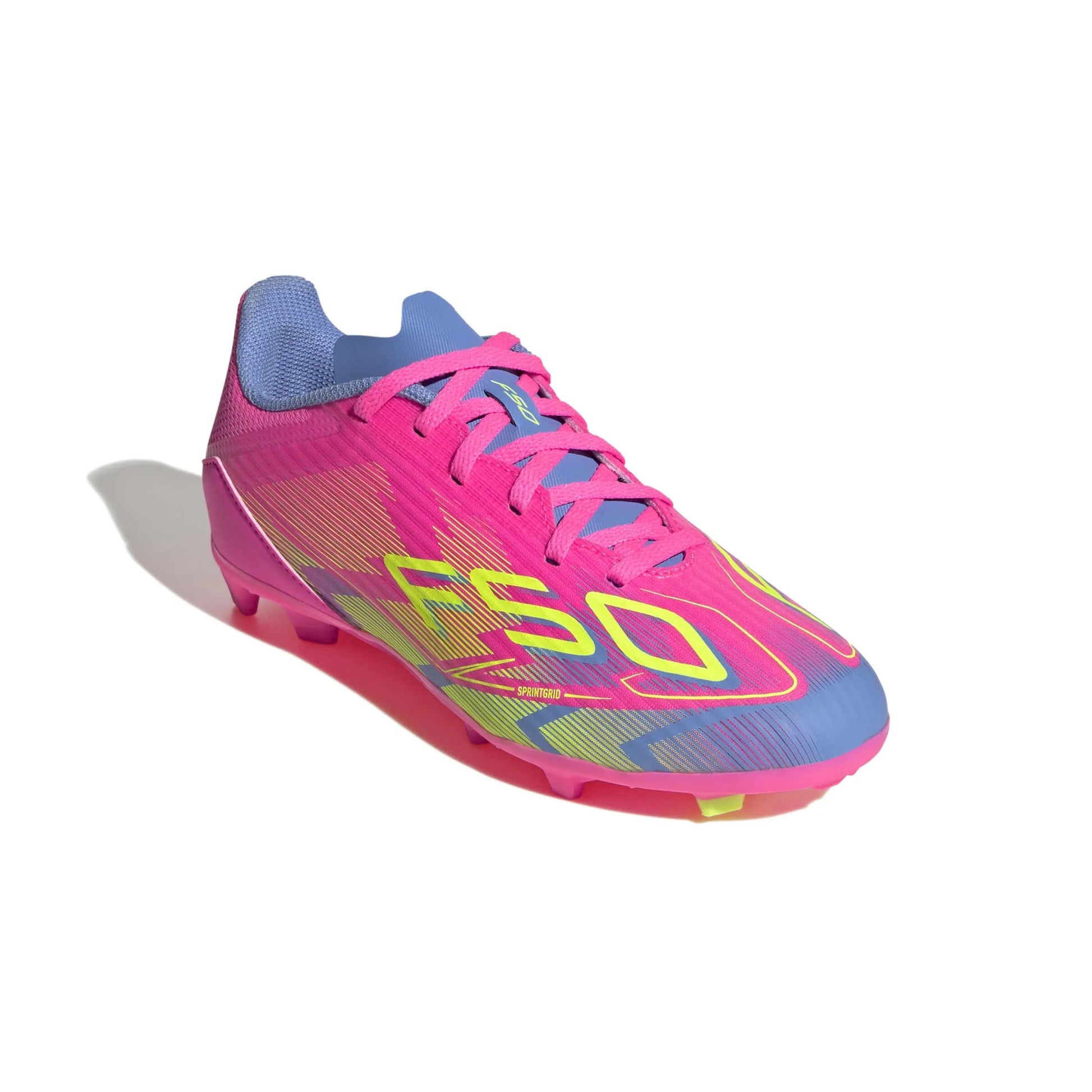 adidas Junior F50 League Firm/Multi Ground Soccer Cleats - Mystic Victory Pack (SP25)