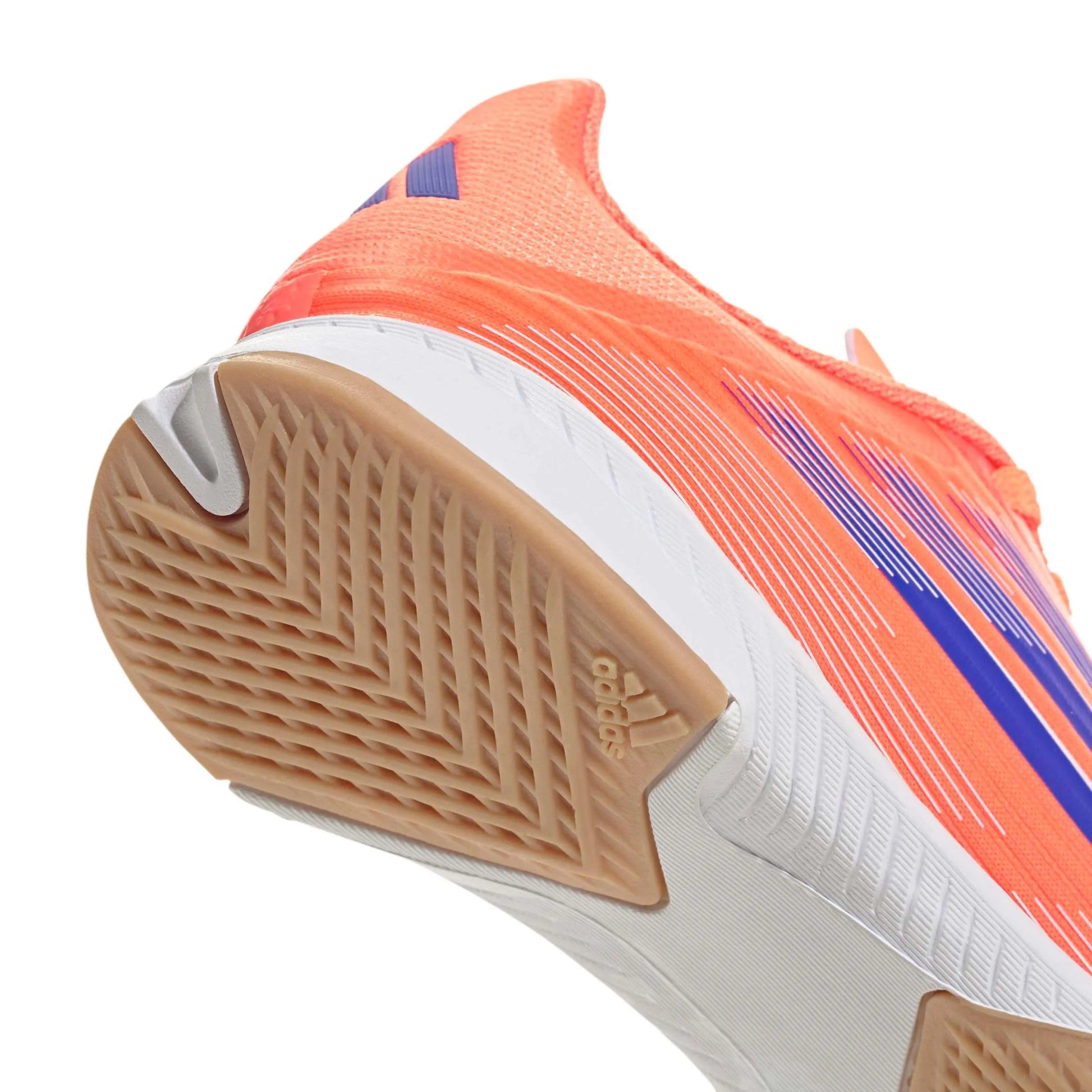 adidas JR F50 League Indoor Soccer Shoes - Coral Blaze Pack (FA25) (Detail 2)