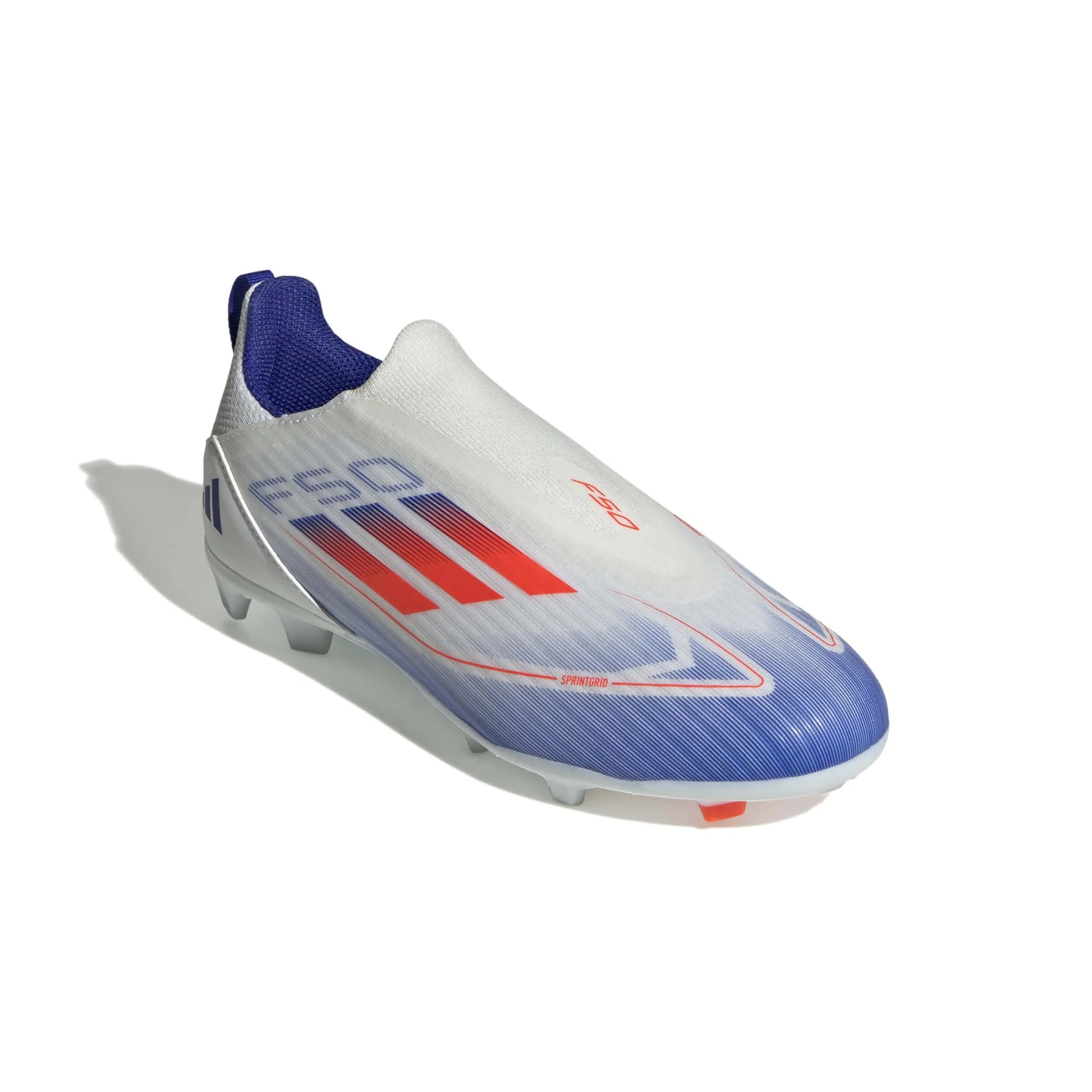 adidas JR F50 League Lace-less FG-MG - Advancement Pack (FA24) (Lateral - Front)