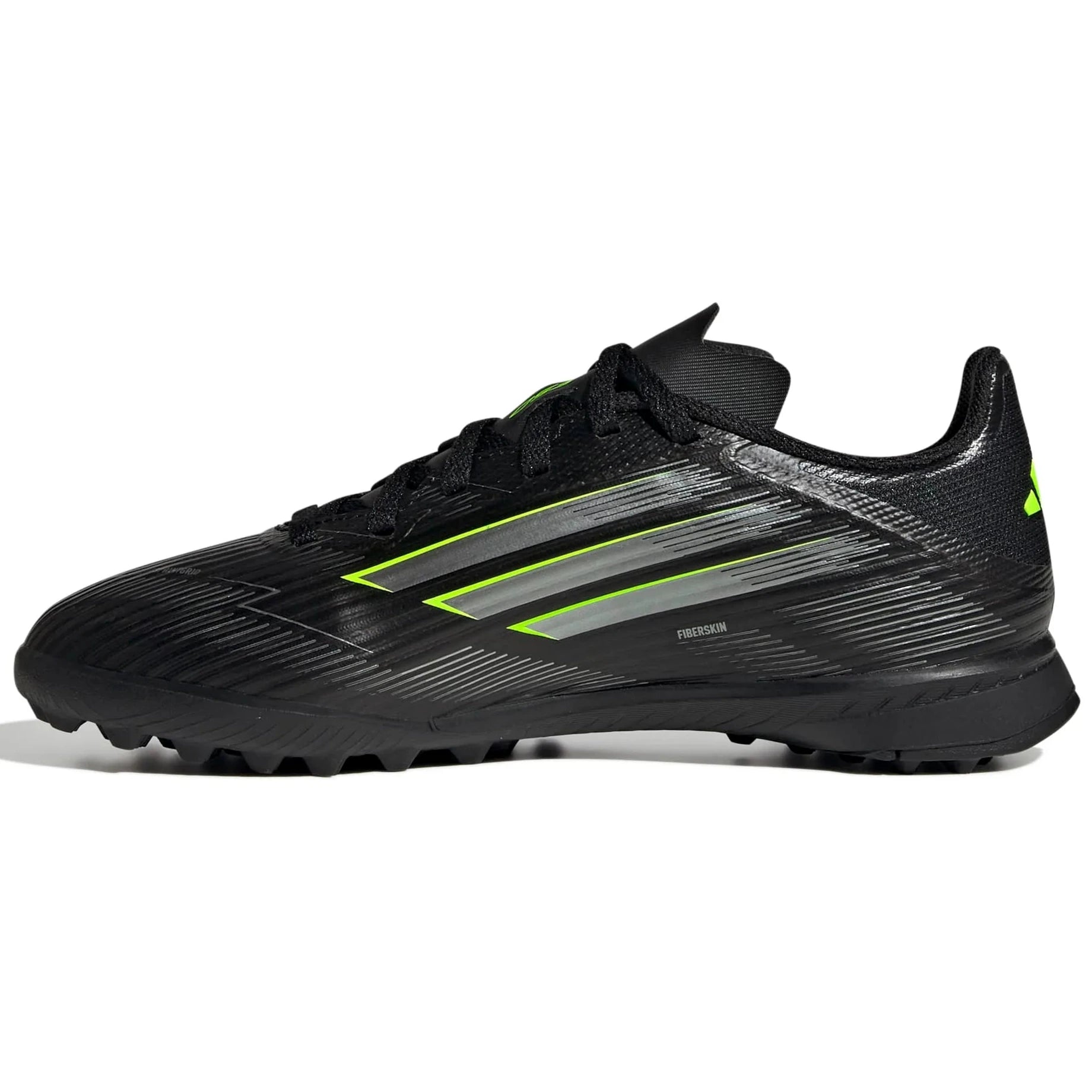 adidas JR F50 League Turf Soccer Shoes - Electric Stealth Pack (FA25) (Side 2)