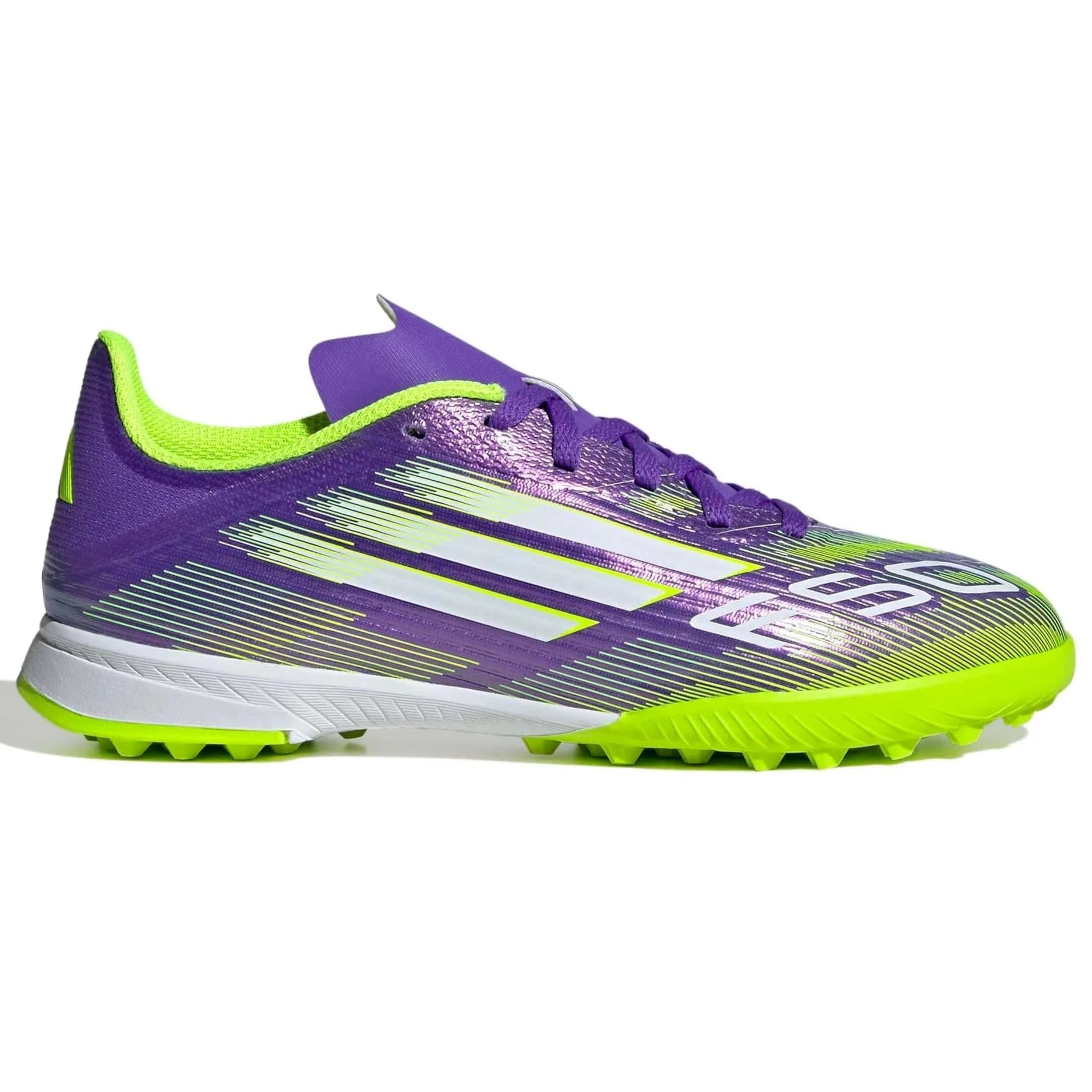 adidas Junior F50 League Turf Soccer Shoes - Radiant Blaze Pack (FA25)