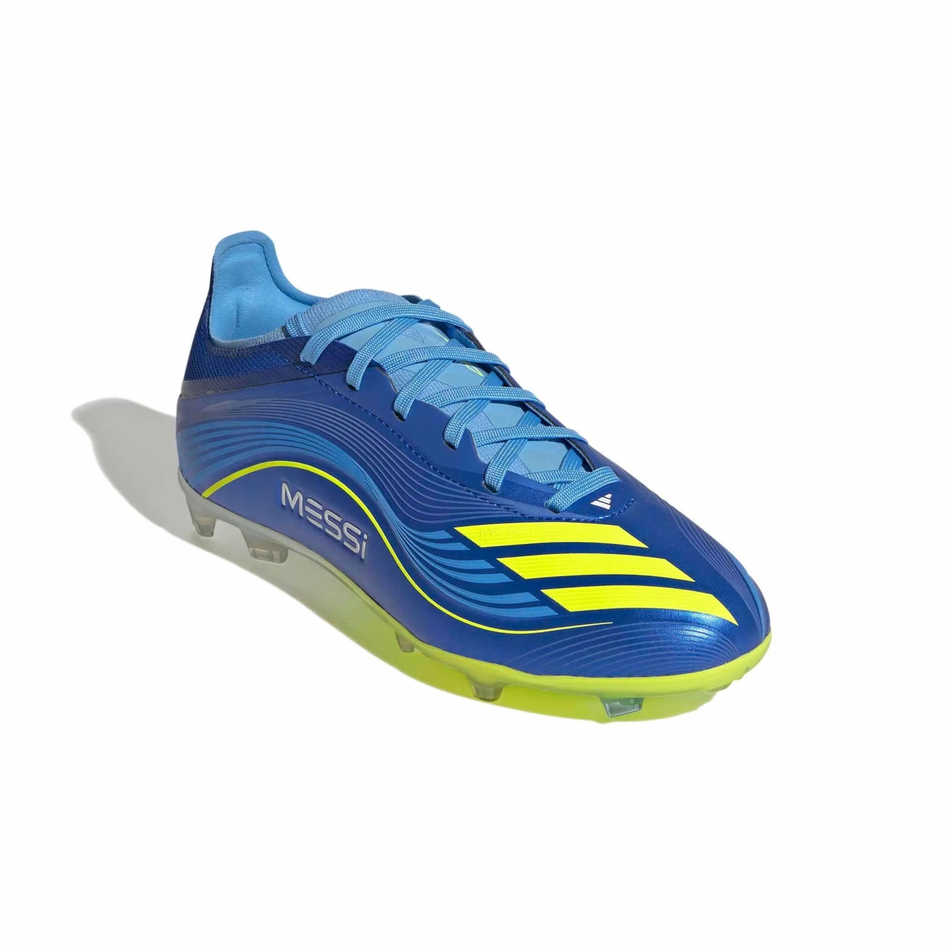 adidas JR F50 Messi Elite Firm Ground Soccer Cleats - Messi Vision Pack (FA25) (Lateral - Front)