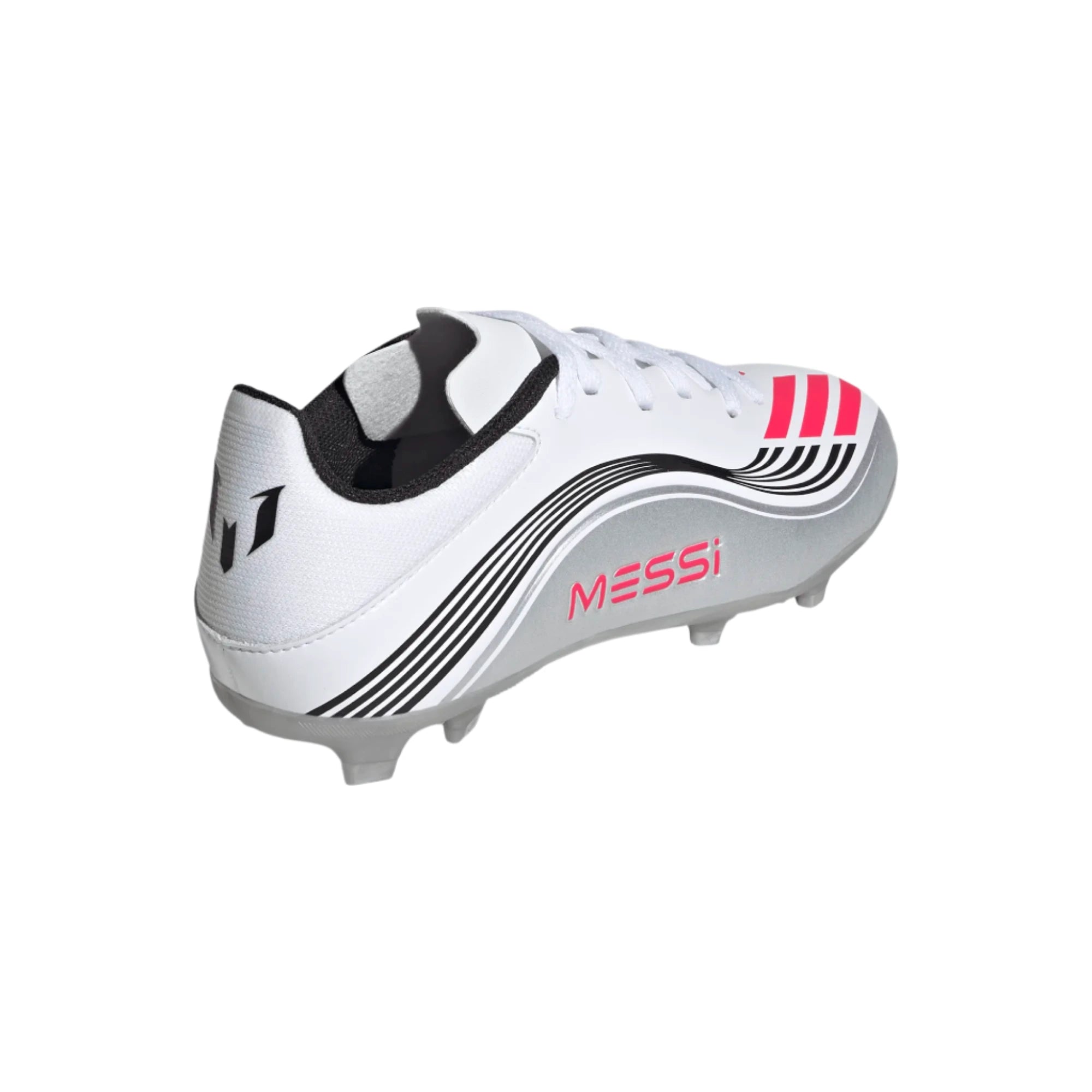 adidas JR F50 Messi League Firm_Multi Ground Soccer Cleats - Messi Prestig 10 (FA25) (Lateral - Back)