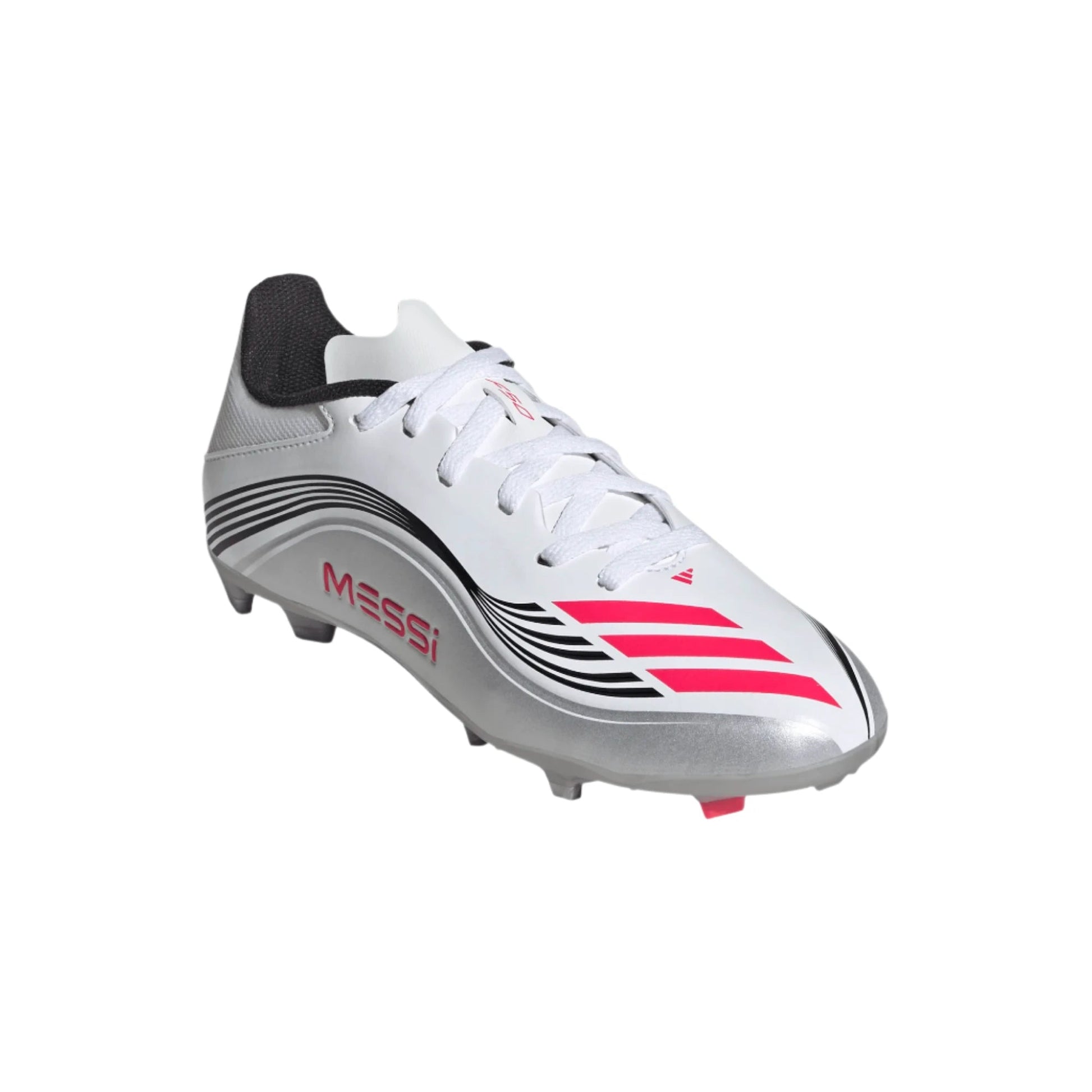 adidas JR F50 Messi League Firm_Multi Ground Soccer Cleats - Messi Prestig 10 (FA25) (Lateral - Front)
