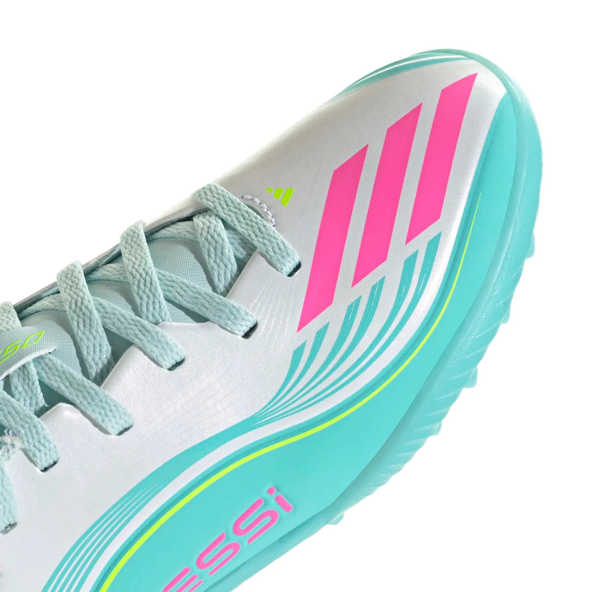 adidas JR F50 Messi League Turf Soccer Shoes - Messi Aurora Radiante Pack (SP26)