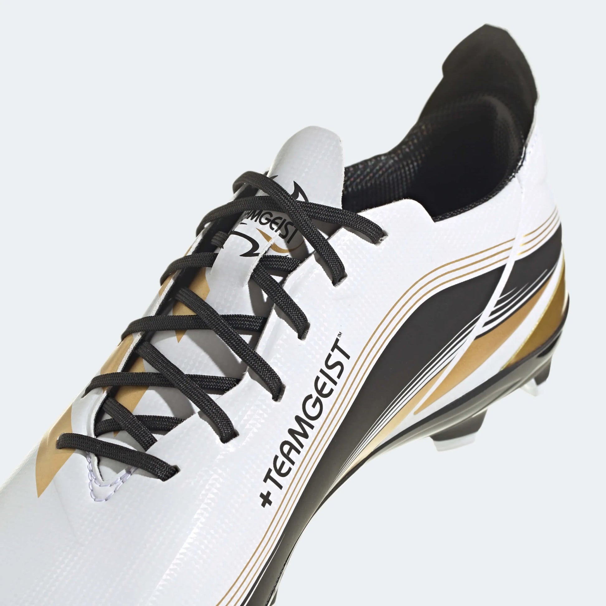 adidas Junior Gamemode FG J - White-Gold-Black