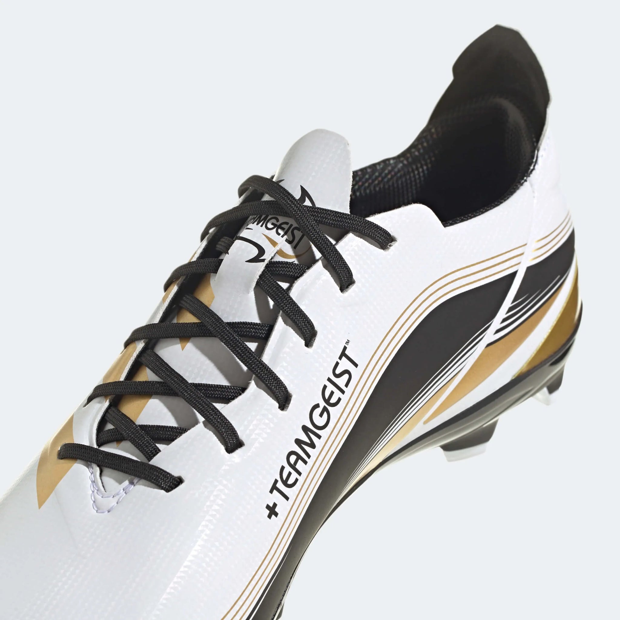 adidas Junior Gamemode FG J - White-Gold-Black