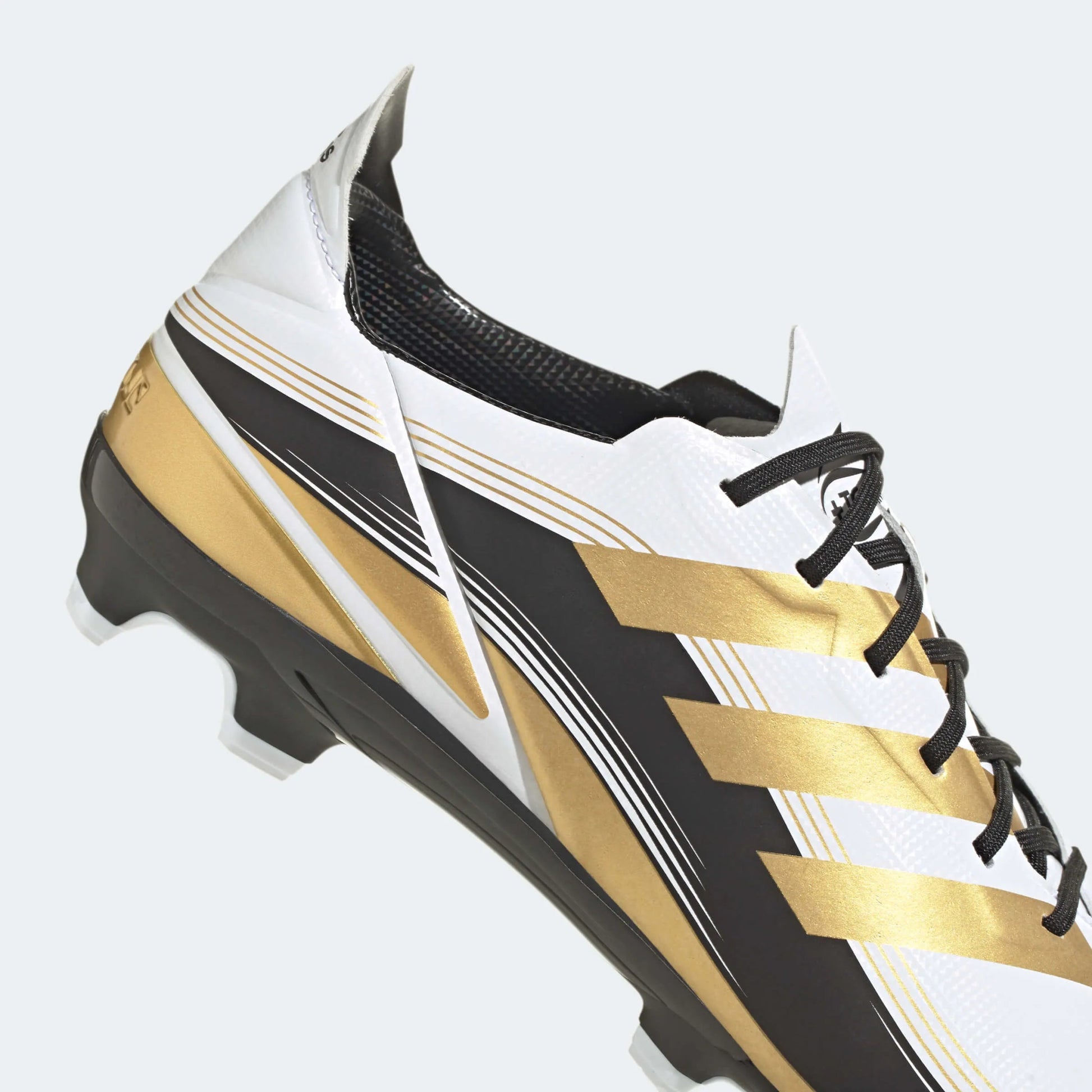 adidas Junior Gamemode FG J - White-Gold-Black