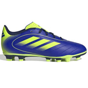 adidas JR Goletto IX Firm/Multi Ground Soccer Cleats Lucid Blue / Lucid Lemon / Dark Blue (Side 1)