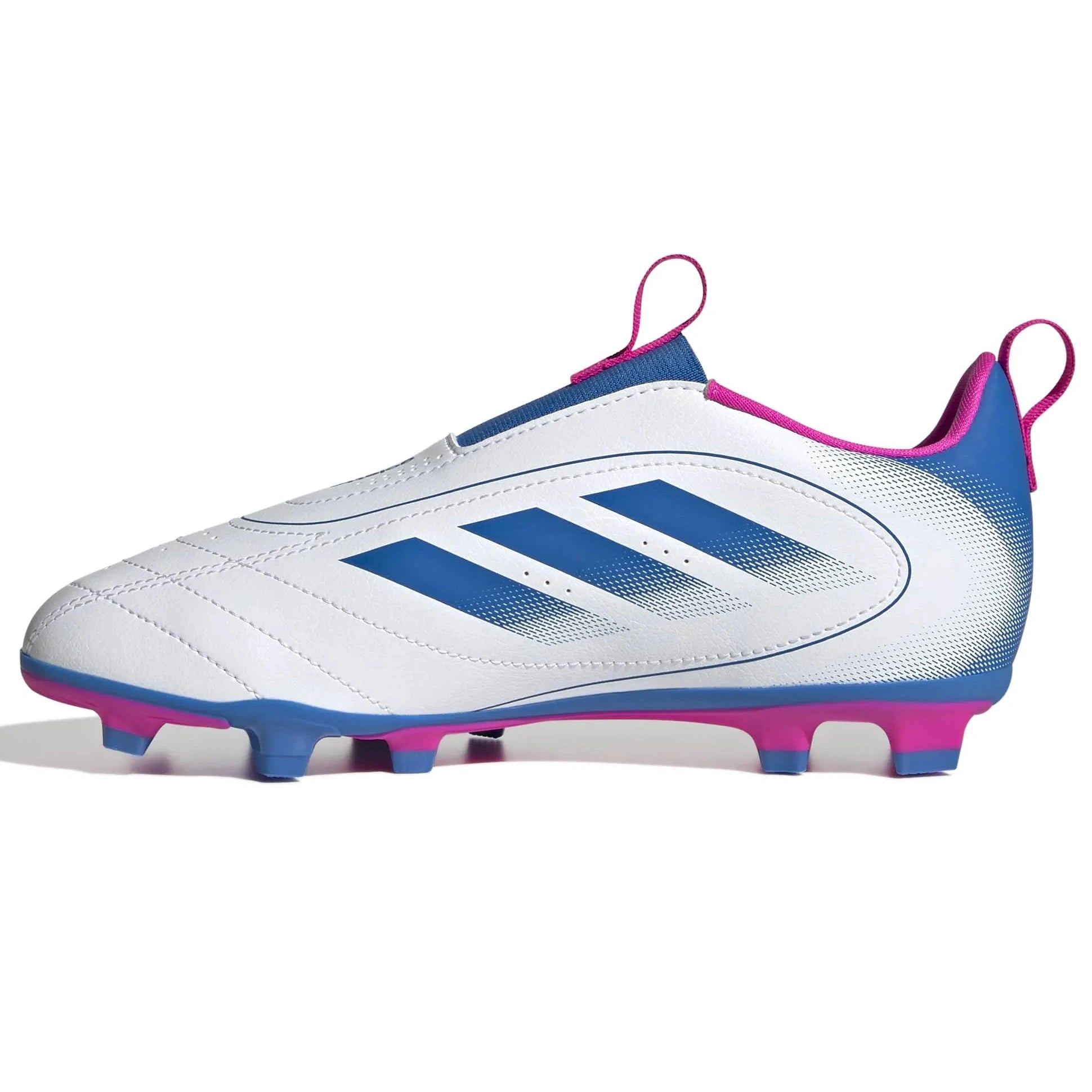 adidas JR Goletto IX Laceless Firm/Multi Ground Soccer Cleats (Side 2)