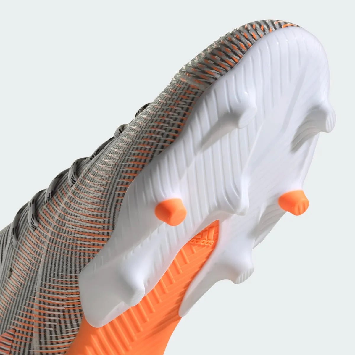 Adidas JR Nemeziz .1 FG - White-Black-Orange (Detail 2)