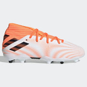 Adidas Junior Nemeziz .3 FG - White-Orange-Black