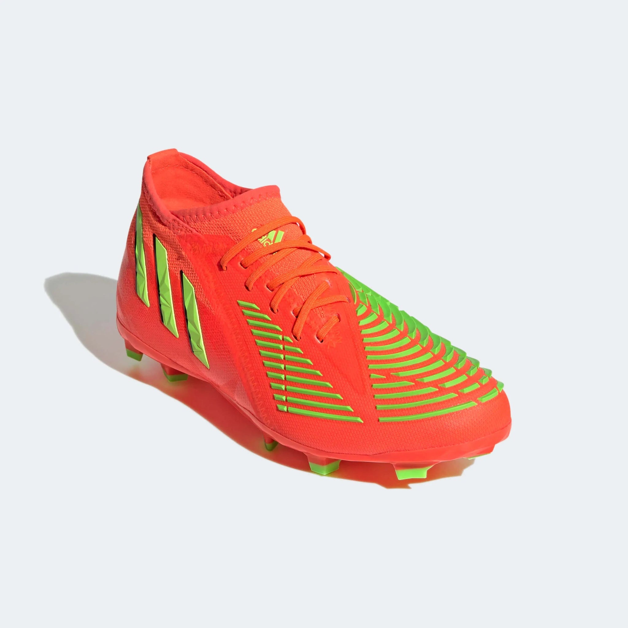 adidas Junior Predator Edge .1 FG - Solar Red-Solar Green