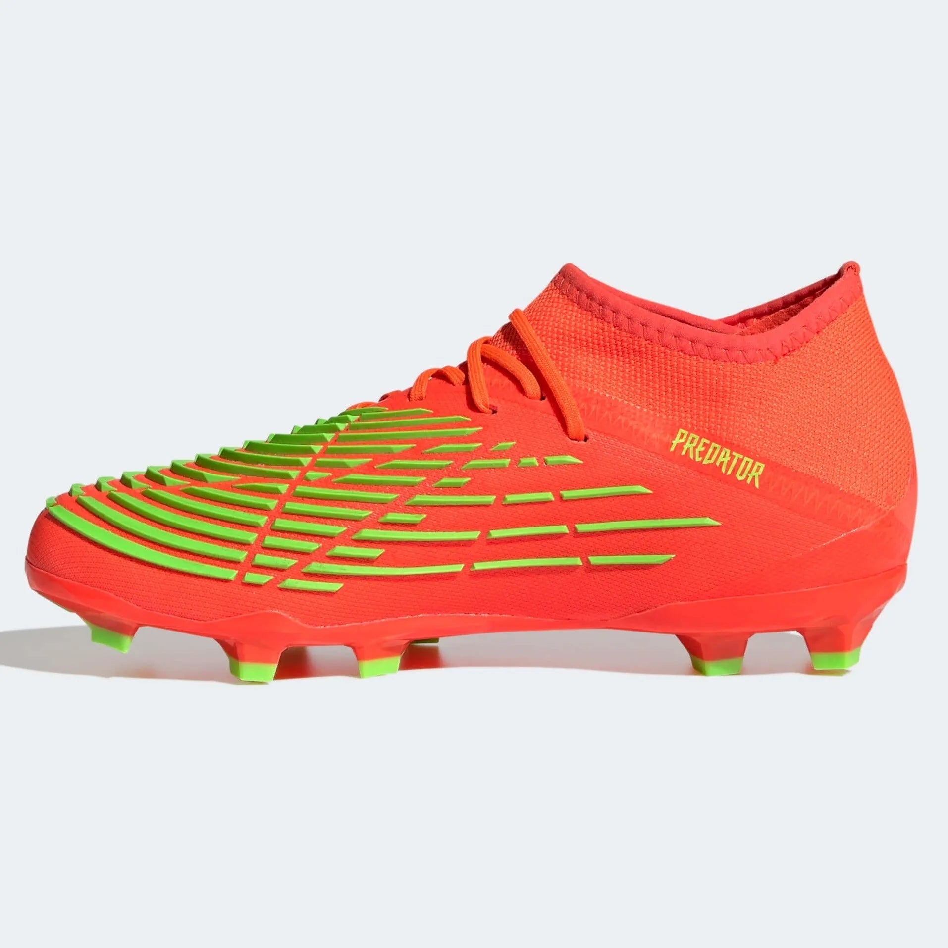 adidas Junior Predator Edge .1 FG - Solar Red-Solar Green