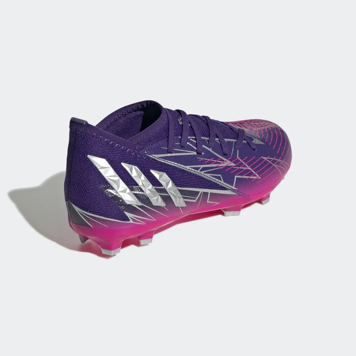 adidas Junior Predator Edge .3 FG - Purple-Silver-Pink