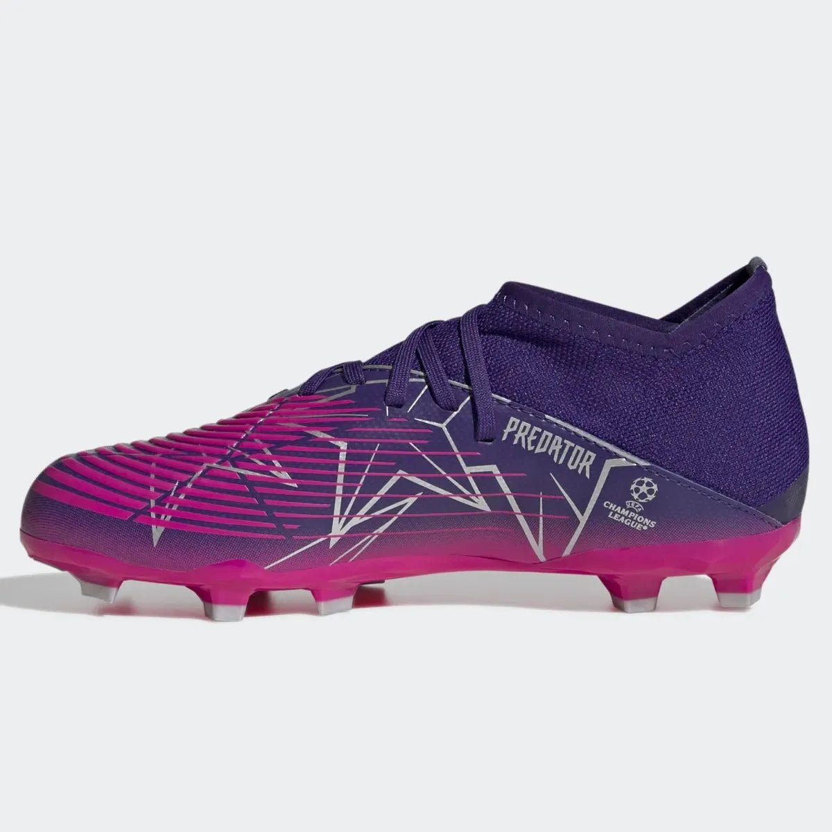adidas Junior Predator Edge .3 FG - Purple-Silver-Pink