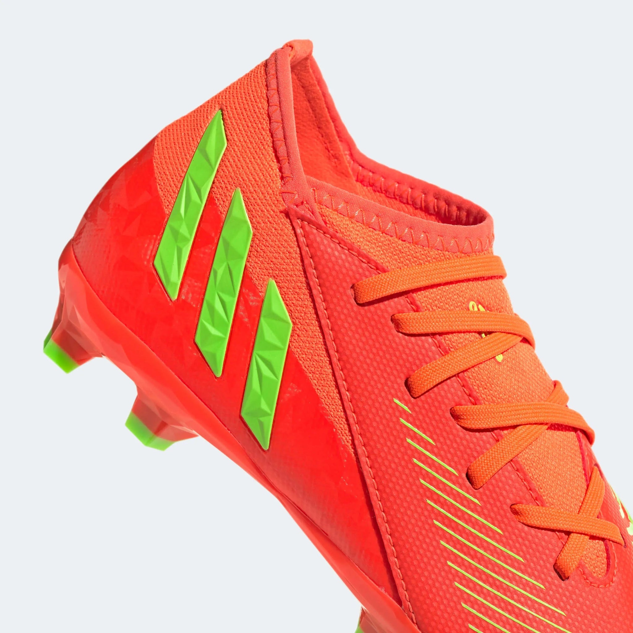 adidas Junior Predator Edge .3 FG - Solar Red-Solar Green
