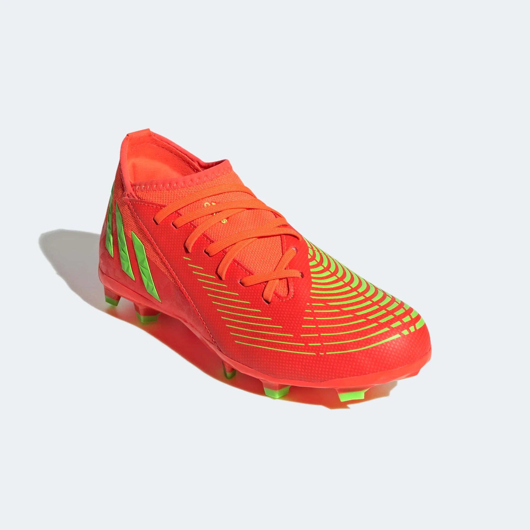 adidas Junior Predator Edge .3 FG - Solar Red-Solar Green