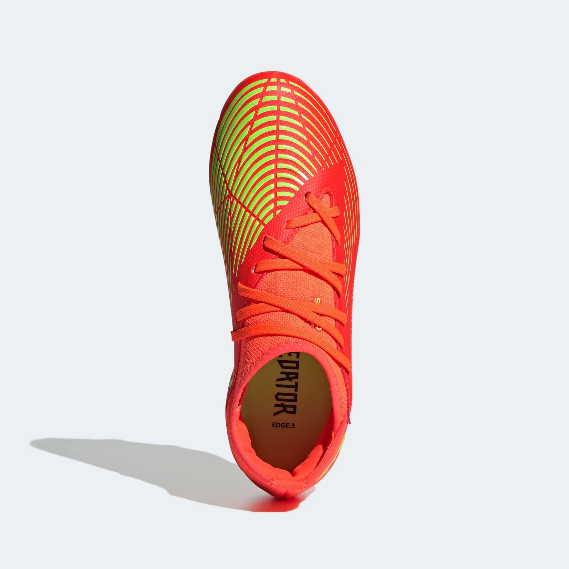 adidas Junior Predator Edge .3 FG - Solar Red-Solar Green