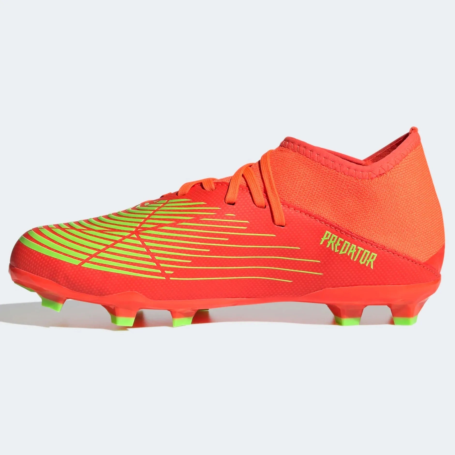 adidas Junior Predator Edge .3 FG - Solar Red-Solar Green